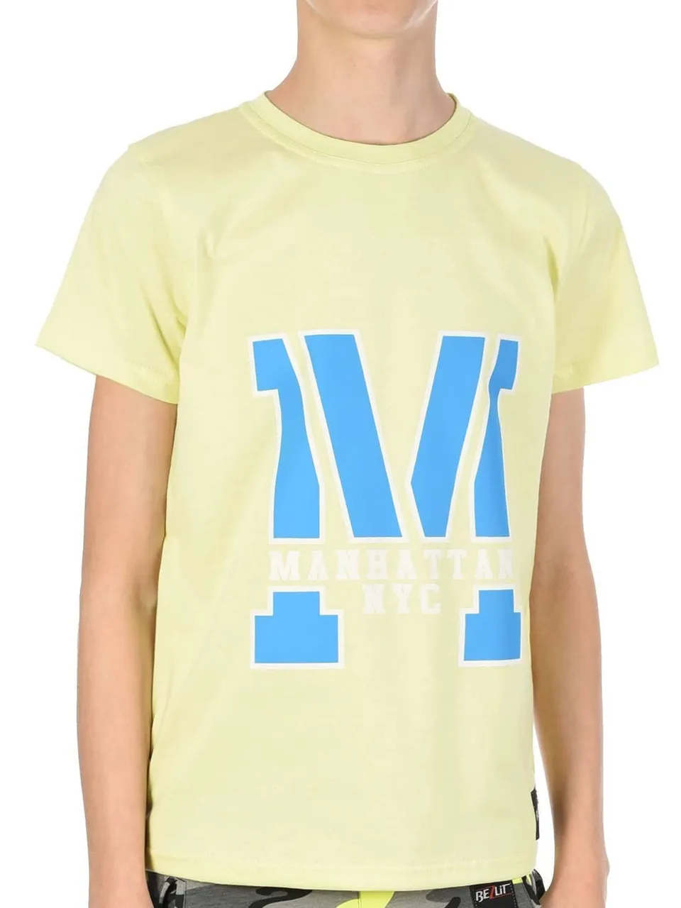 BEZLIT Manhatan 30041 T-Shirt Jungen Kurzarm Weiß 128-134