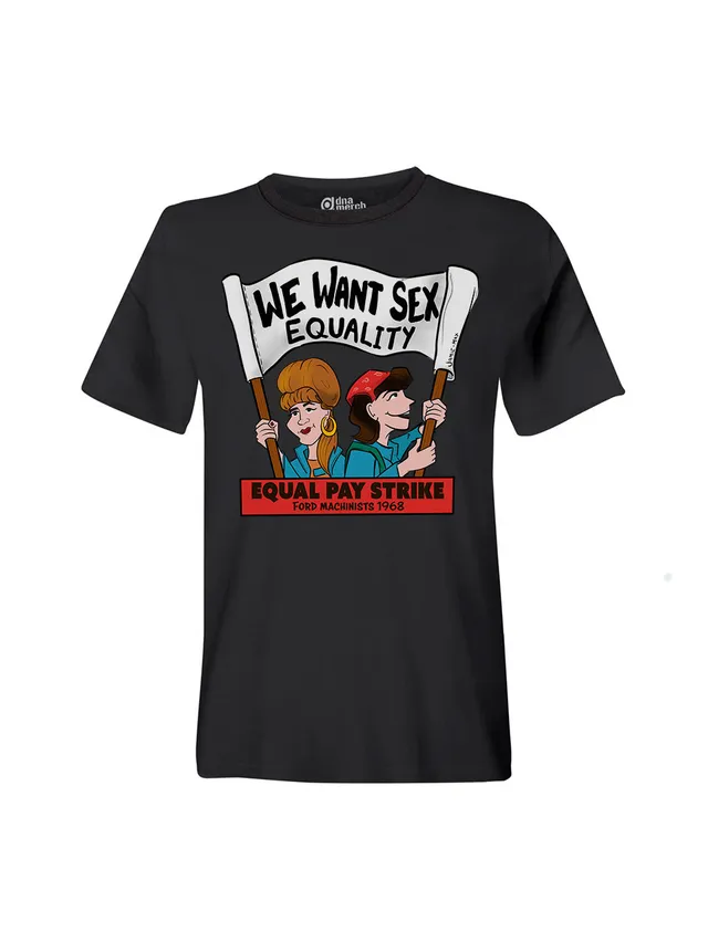 dna merch Ford Dagenham T-Shirt Damen Equal Pay rot