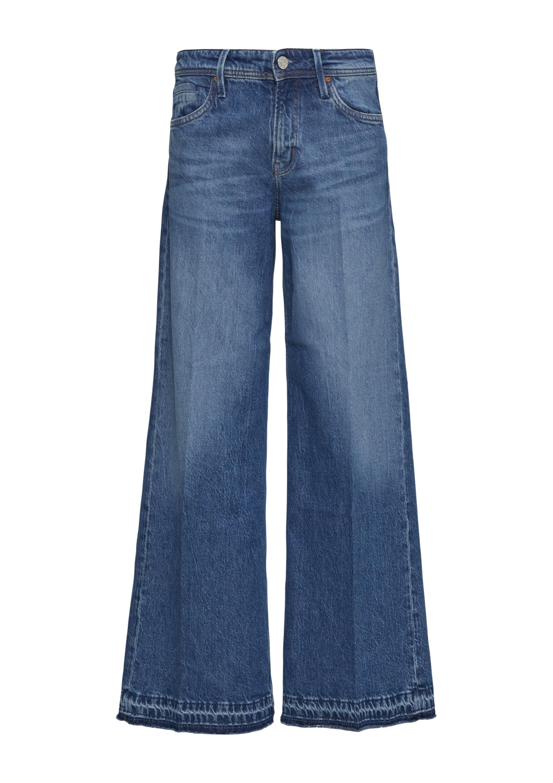 s.Oliver Suri Wide Leg Jeans 40W 32L Low Rise Denim