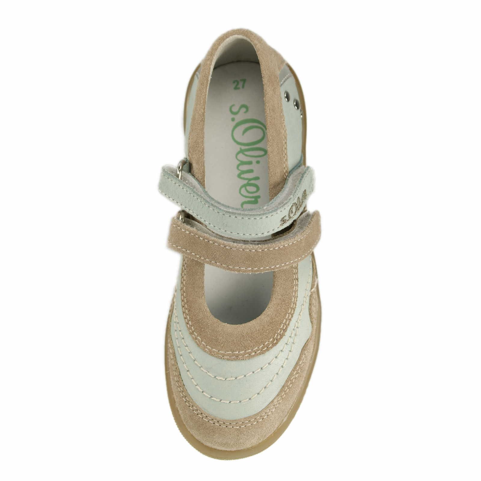 s.Oliver 5-34201-24 Mädchen Schnürer Beige EU 28 flach