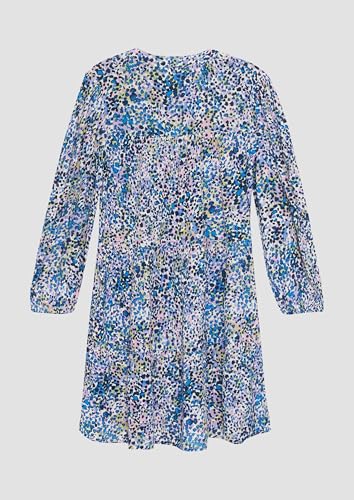 s.Oliver Junior Midikleid Viskosecrêpe 104 gemustert