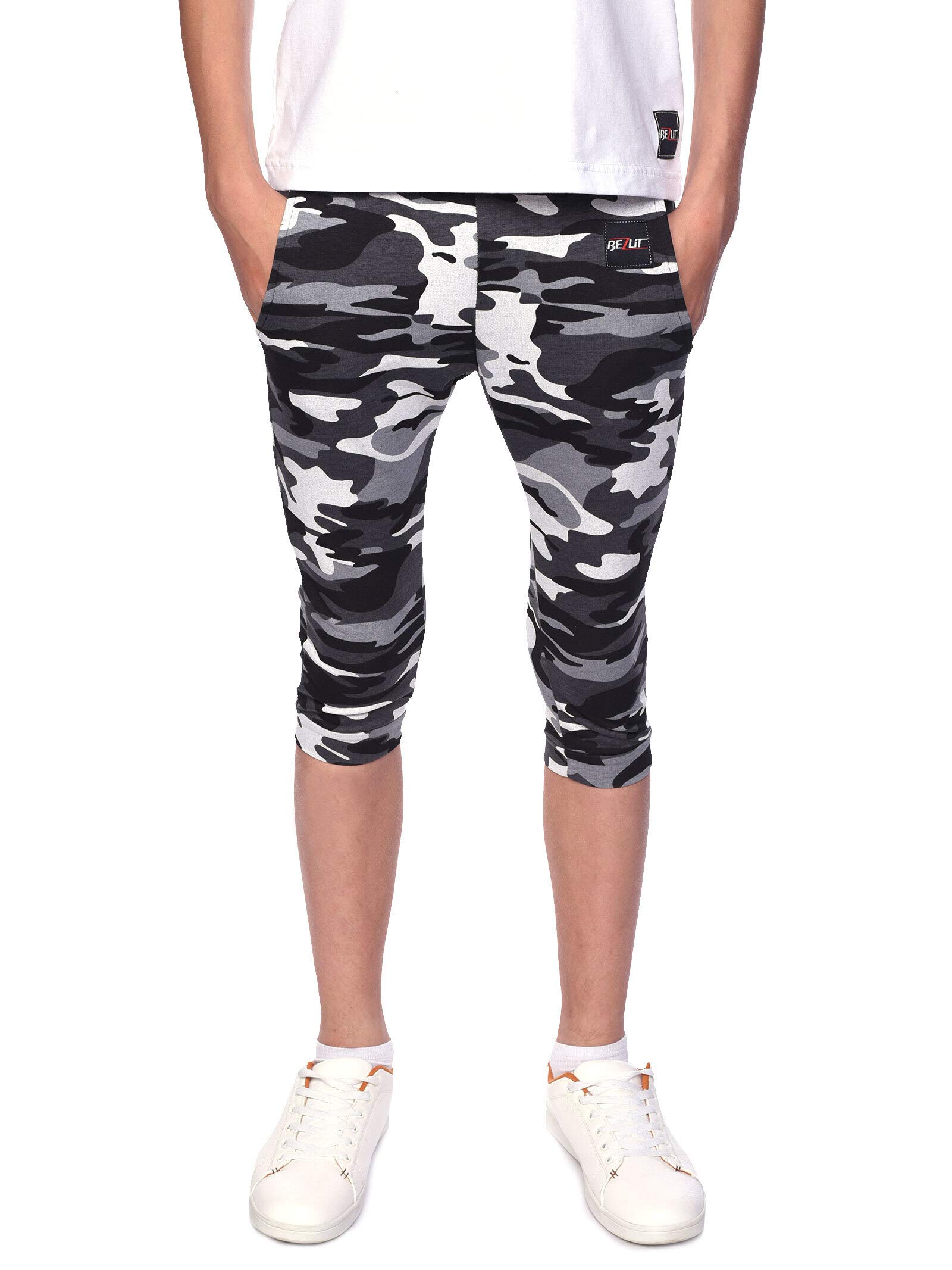 BEZLIT 30070 Jungen Capri Shorts blau Stretch leger