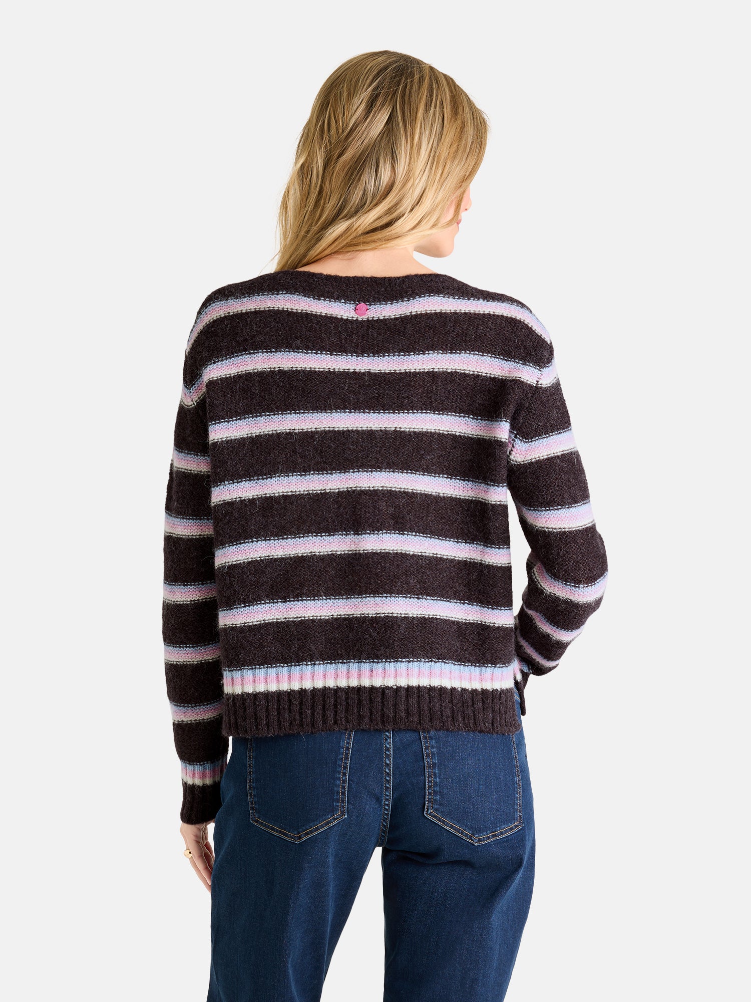 Lieblingsstück AmairaL Pullover dark brown Wollmix