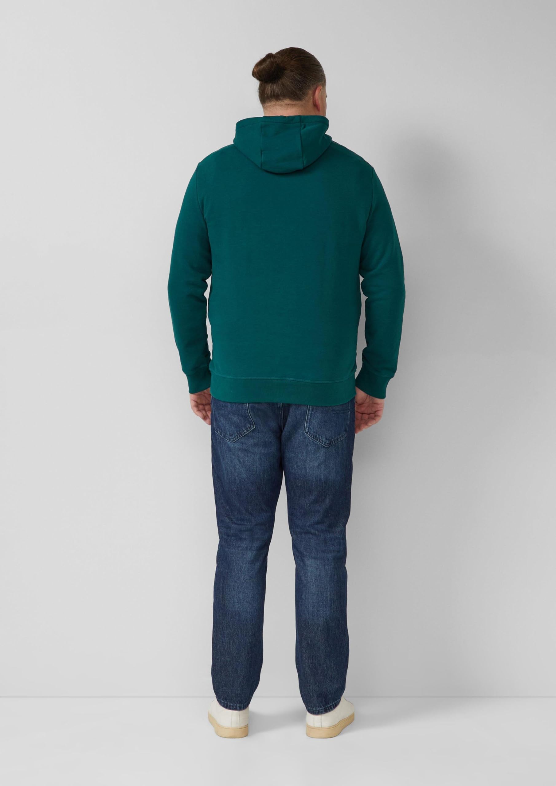 s.Oliver RED LABEL Kapuzenpullover Baumwollmix Logo