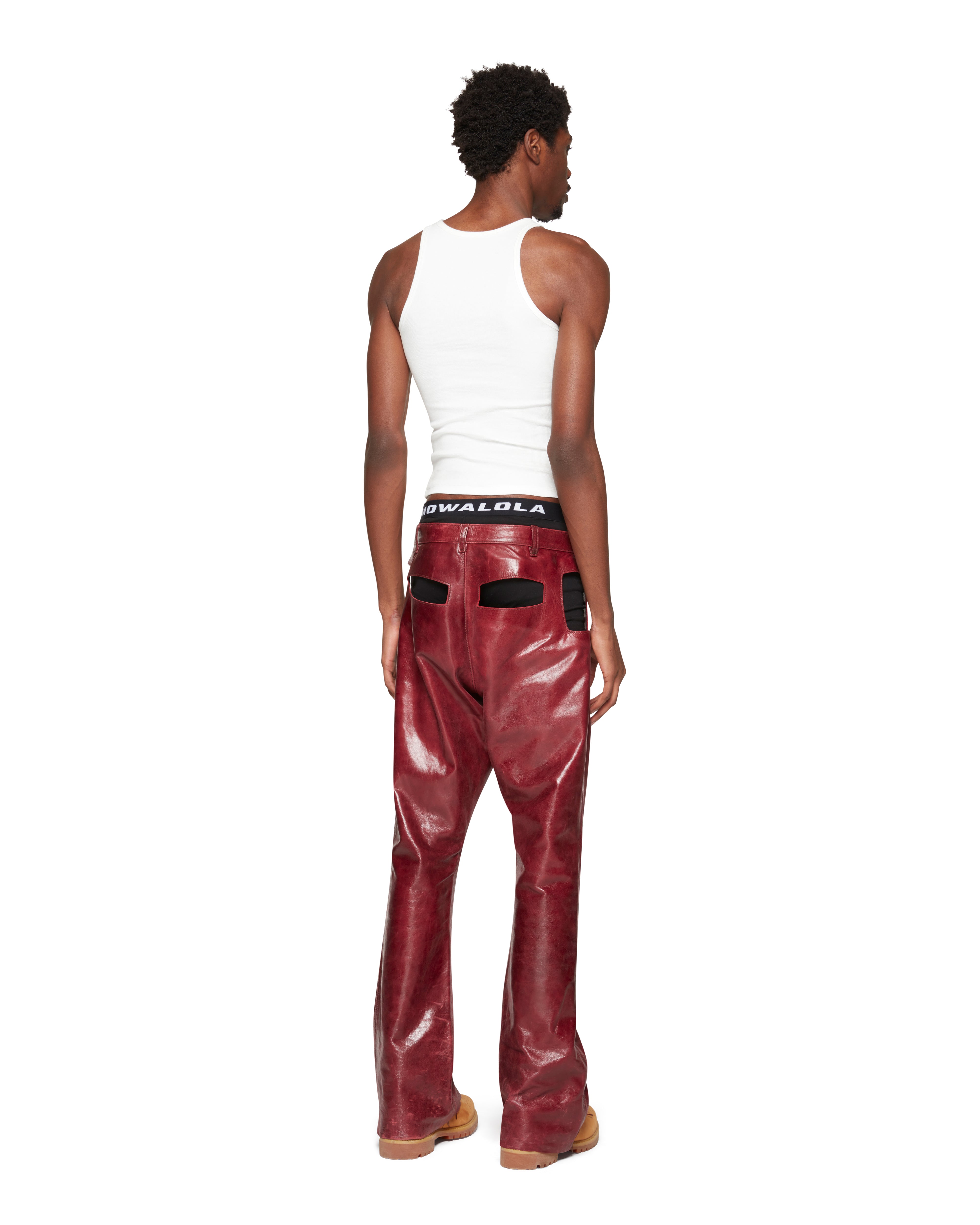 Mowalola Sue Me Tank Top Baumwolle figurbetont