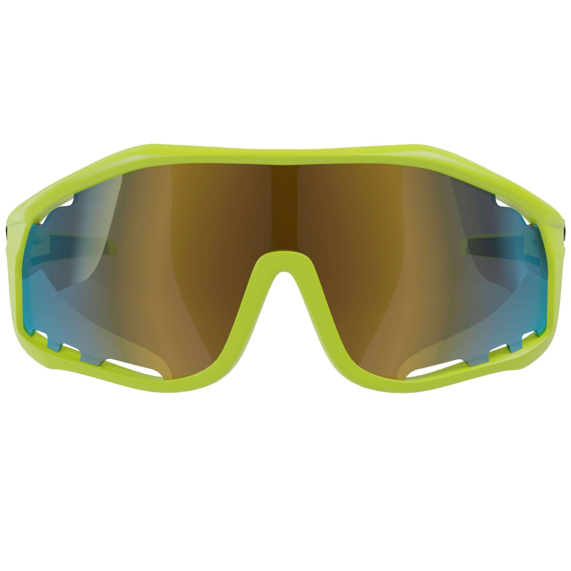 BEZLIT Shield Sport Sonnenbrille Gelb UV Protect