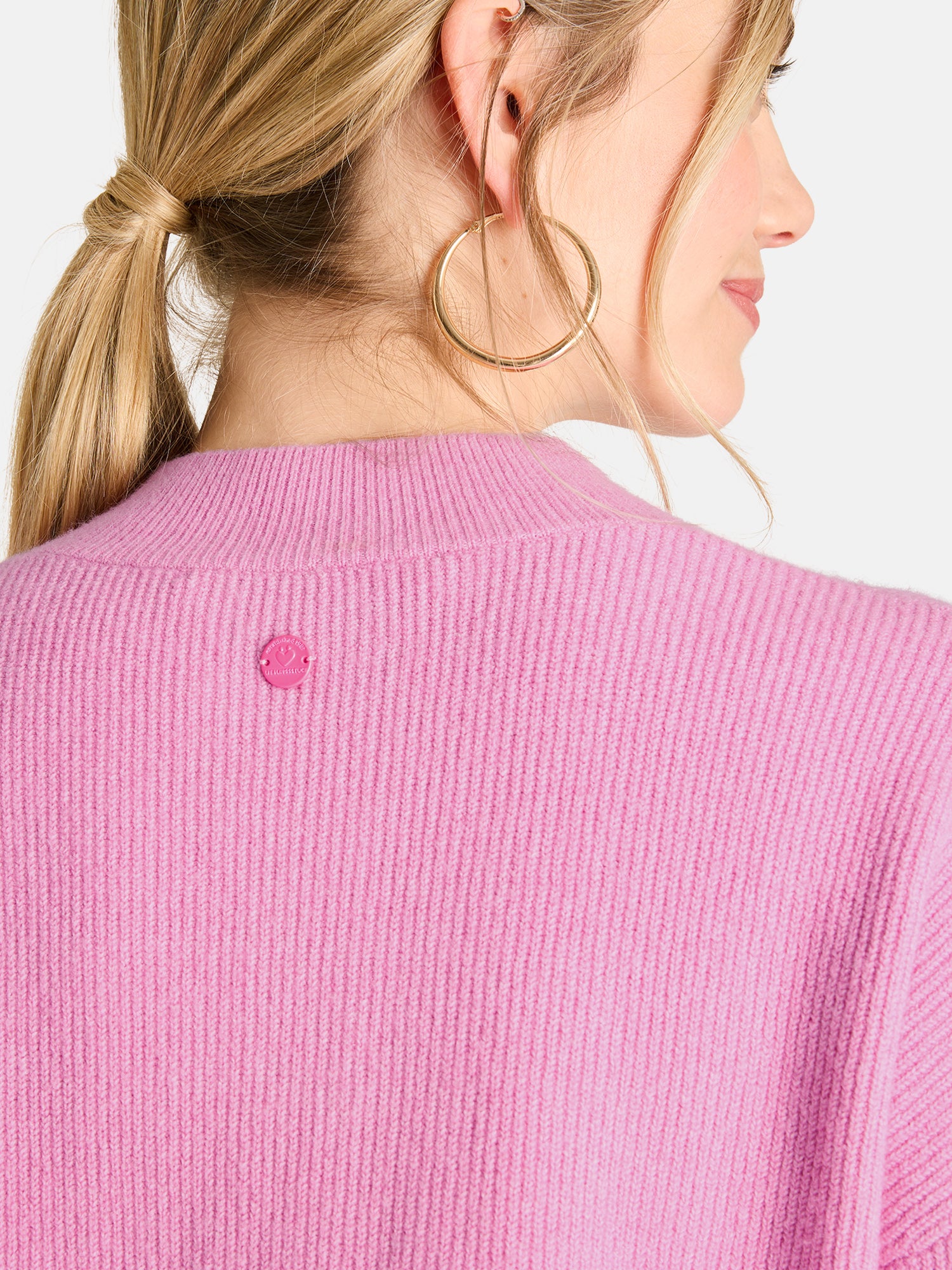 Lieblingsstück MinouL Pullover Elasthan Blooming Pink weich
