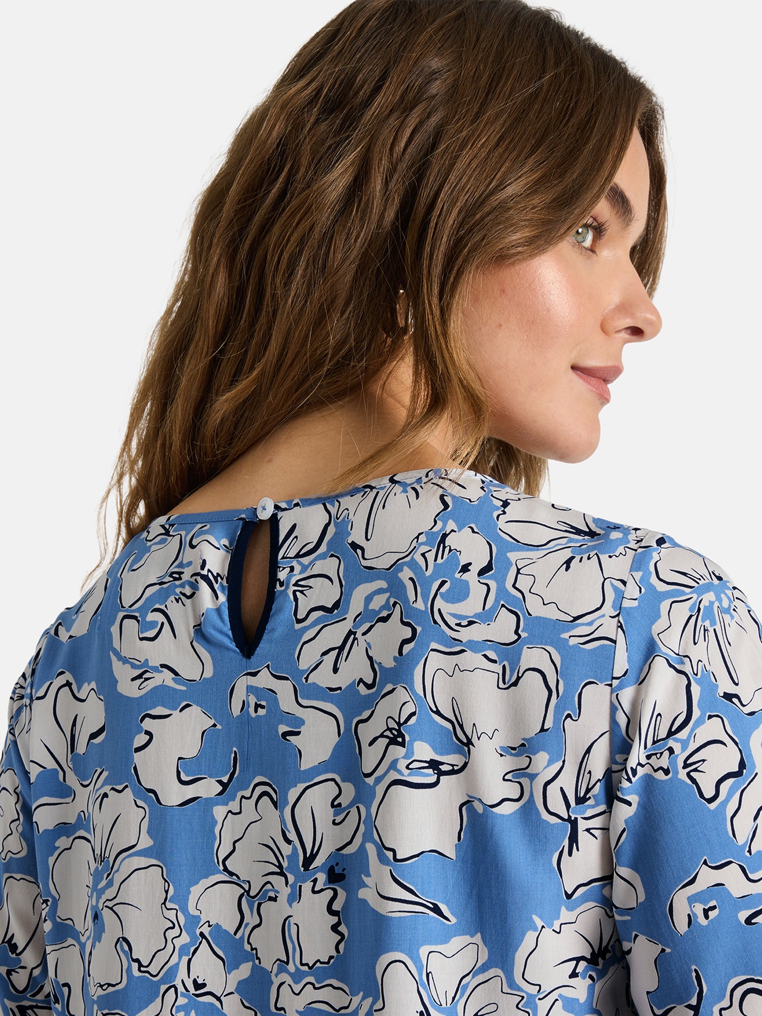 Lieblingsstück ReneeL Bluse Viskose air blue Print