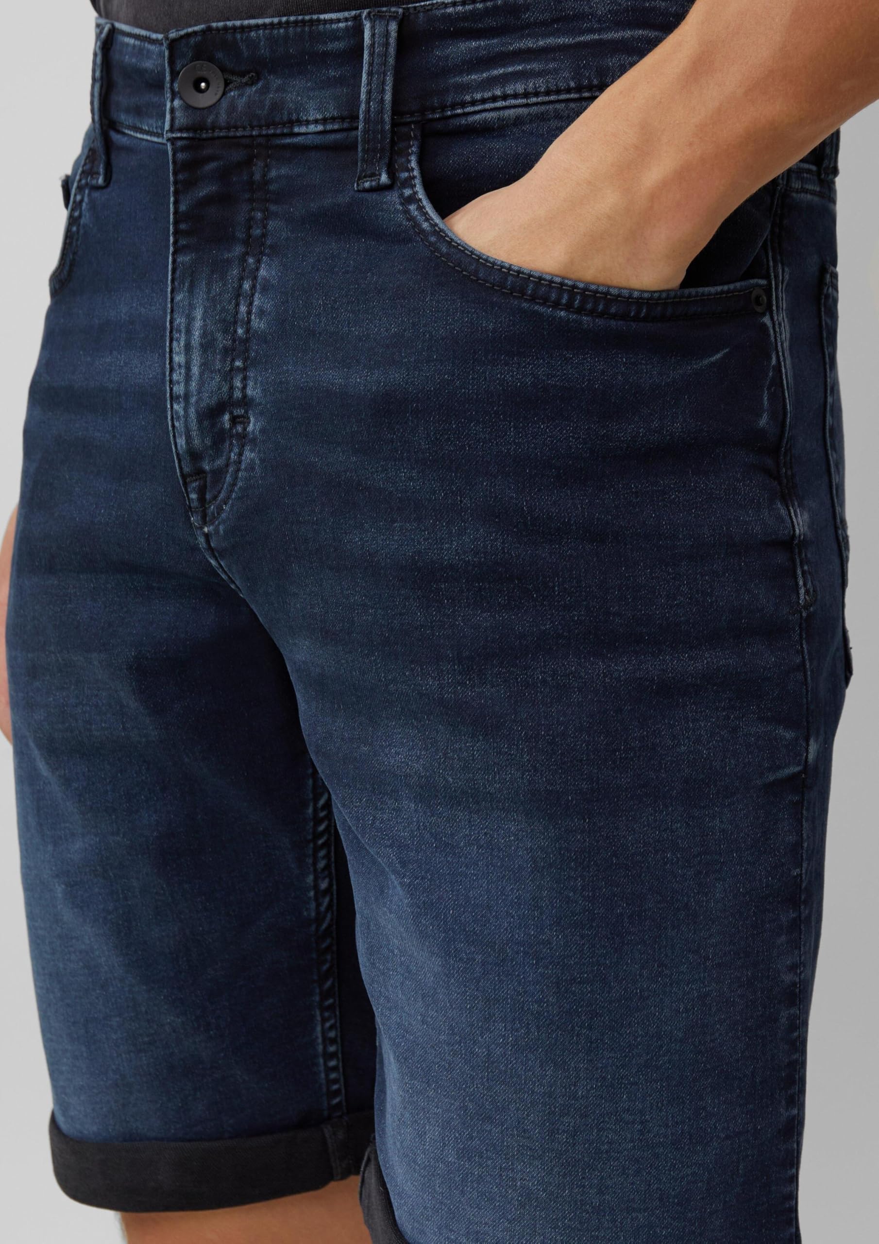 s.Oliver QS John Jeans-Shorts Bermuda Komfort-Stretch