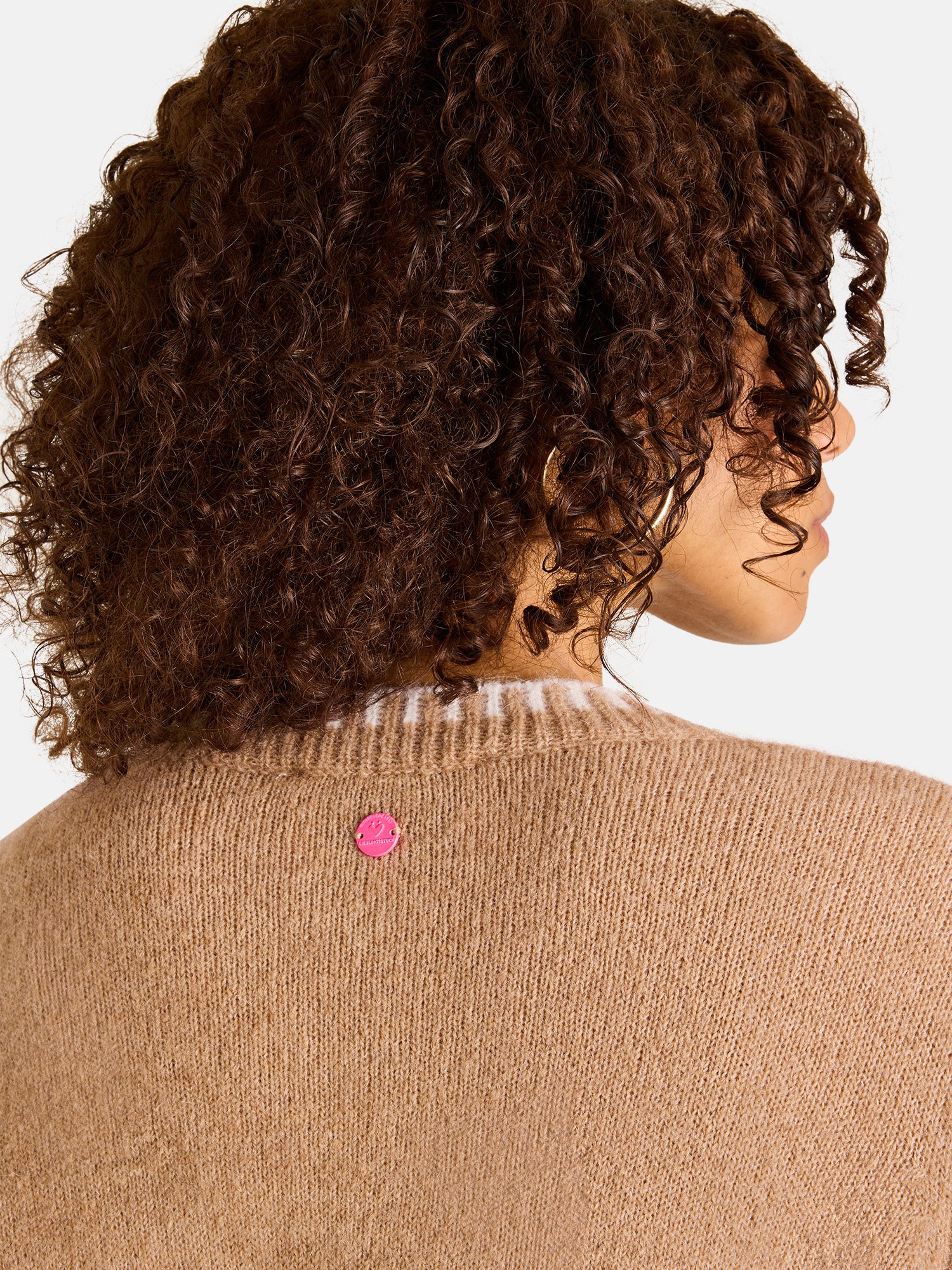 Lieblingsstück AshlayL Strickjacke beige Alpakamix