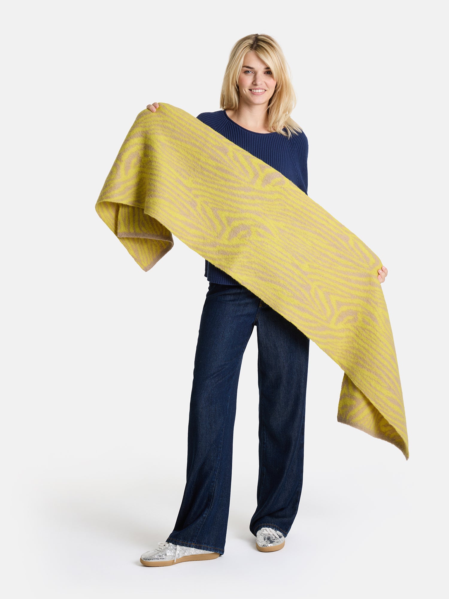 Lieblingsstück Hey Lovely Strickschal beige