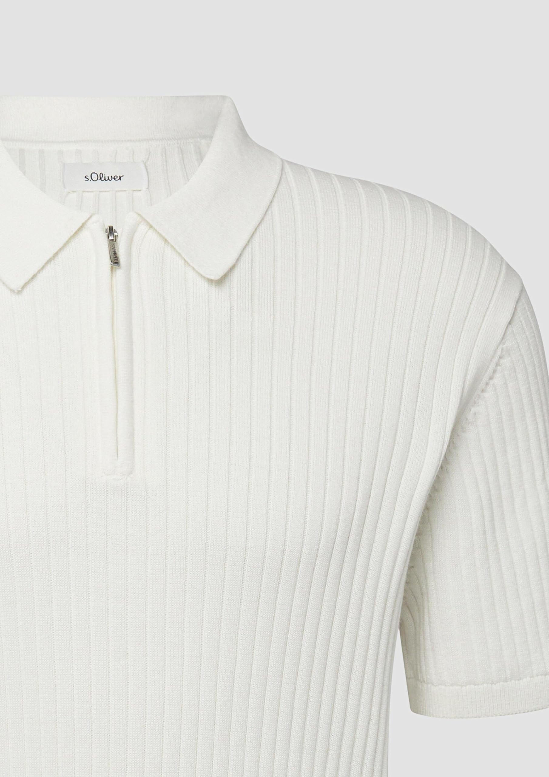 s.Oliver RED LABEL 2178311 Pullover Kurzarm XL creme