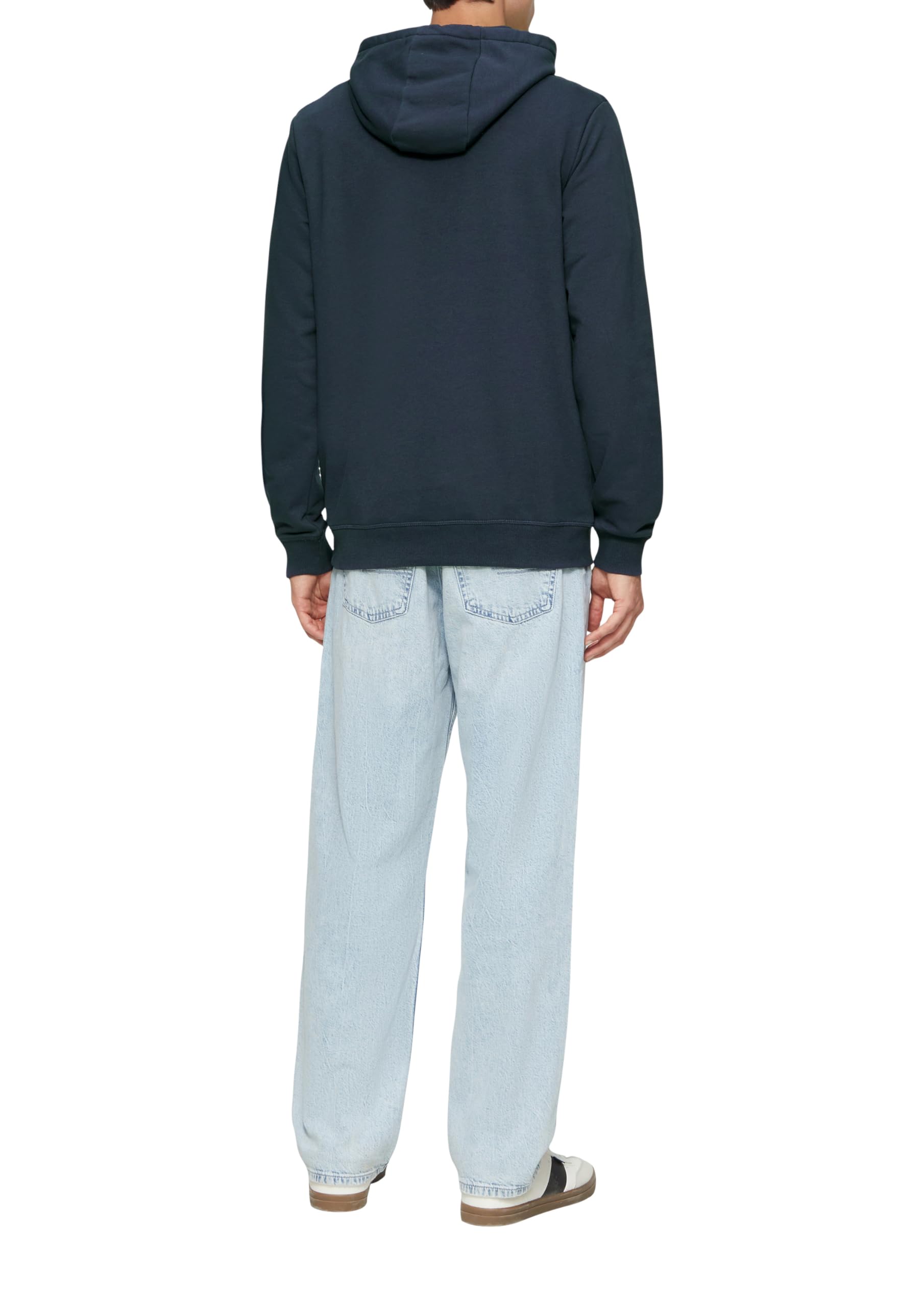 s.Oliver RED LABEL Hoodie mit Stickerei tiefblau L