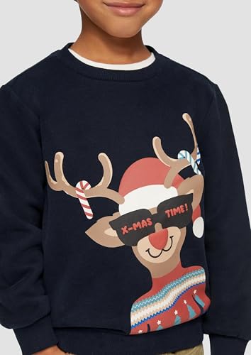 s.Oliver Junior 2156656 Sweatshirt Weihnachten Gr. 92-98
