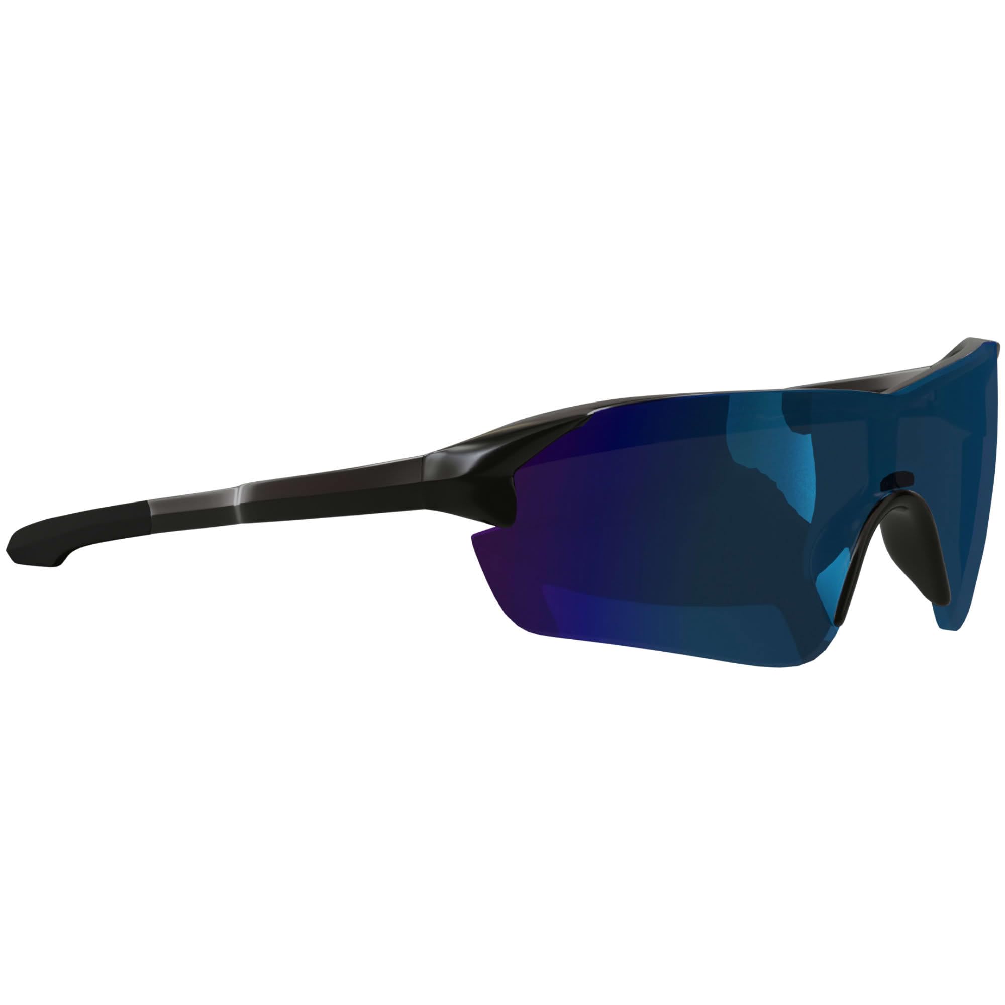 BEZLIT Sport Shield Sonnenbrille Black Blue polarisiert