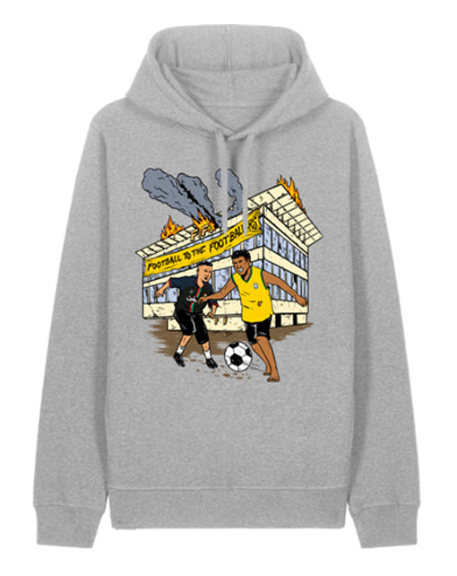 dna merch Football To The Footballers Kapuzenpullover Damen