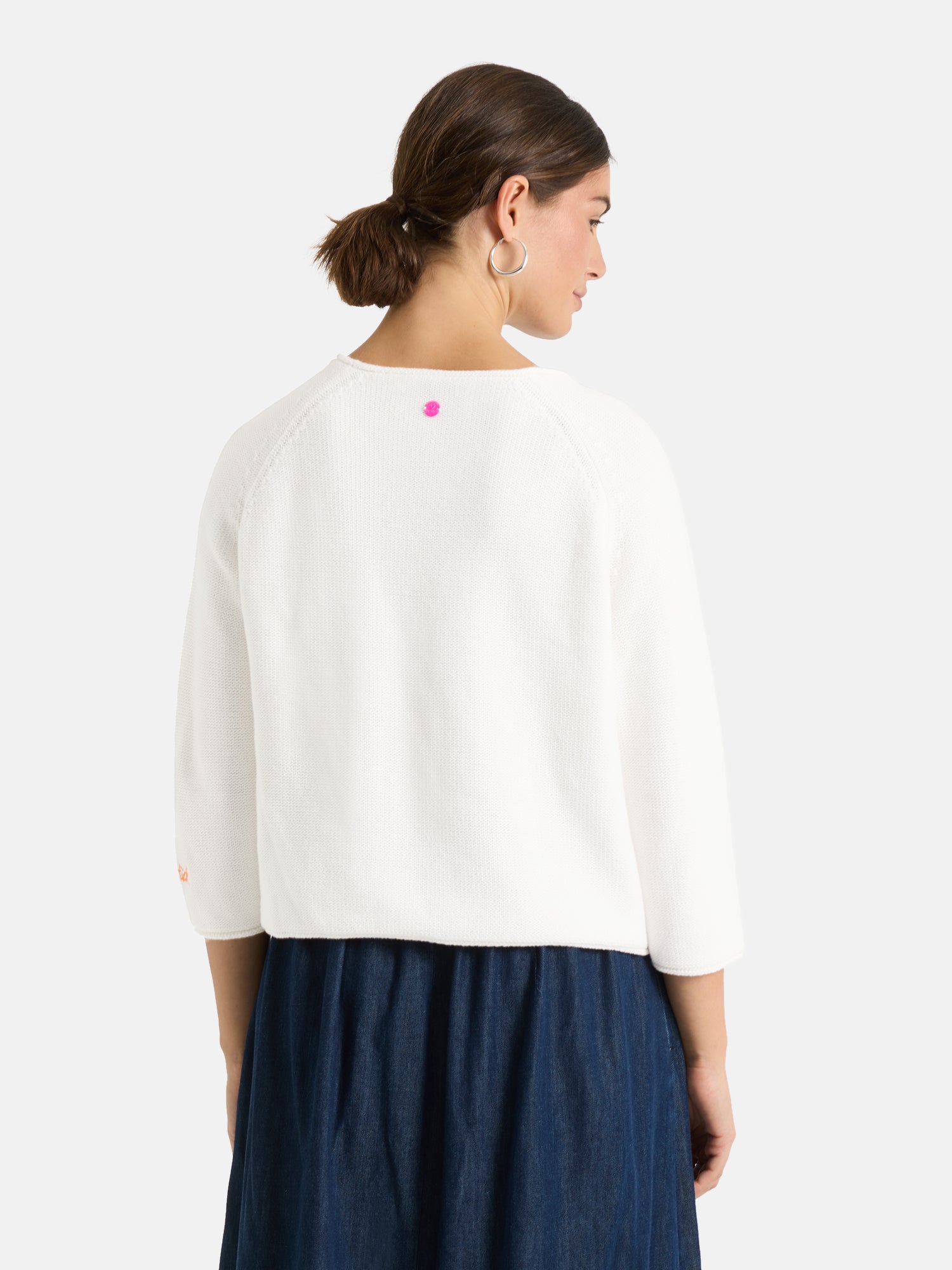 Lieblingsstück AuriL Pullover offwhite aus Baumwolle