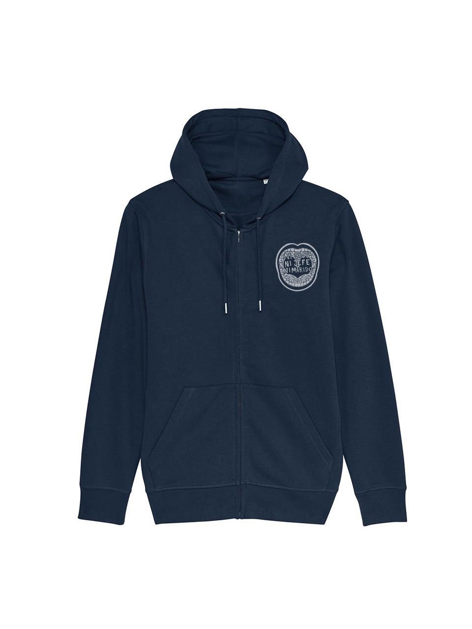 dna merch Die Stimme der Frau Damen Kapuzenjacke Schwarz