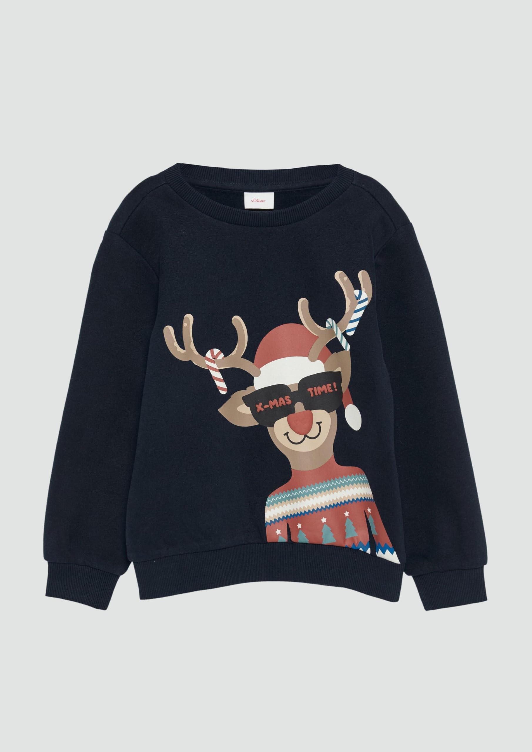 s.Oliver Junior 2156656 Sweatshirt Weihnachten Gr. 92-98