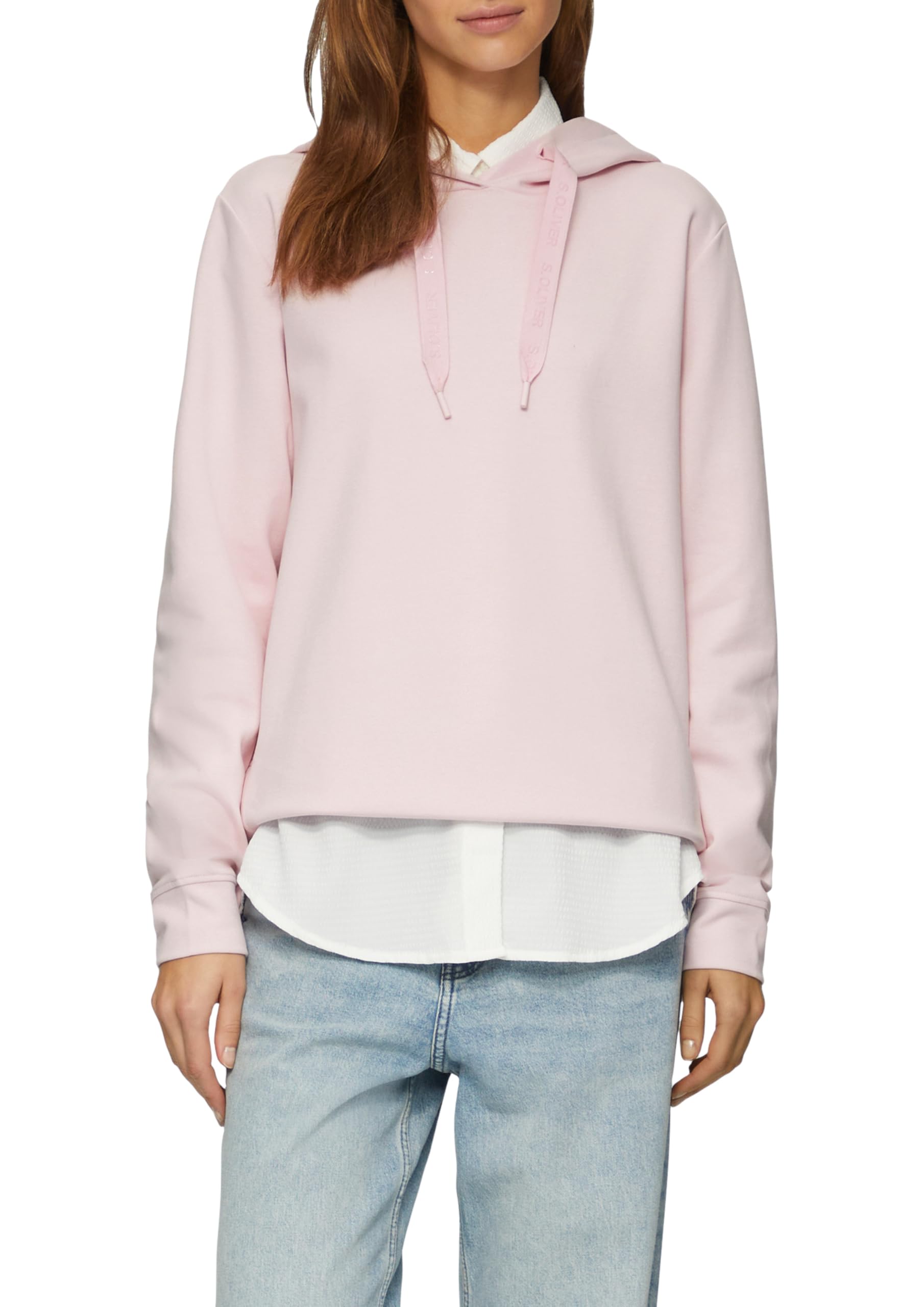s.Oliver Junior Kapuzensweatshirt hellblau Relaxed Fit