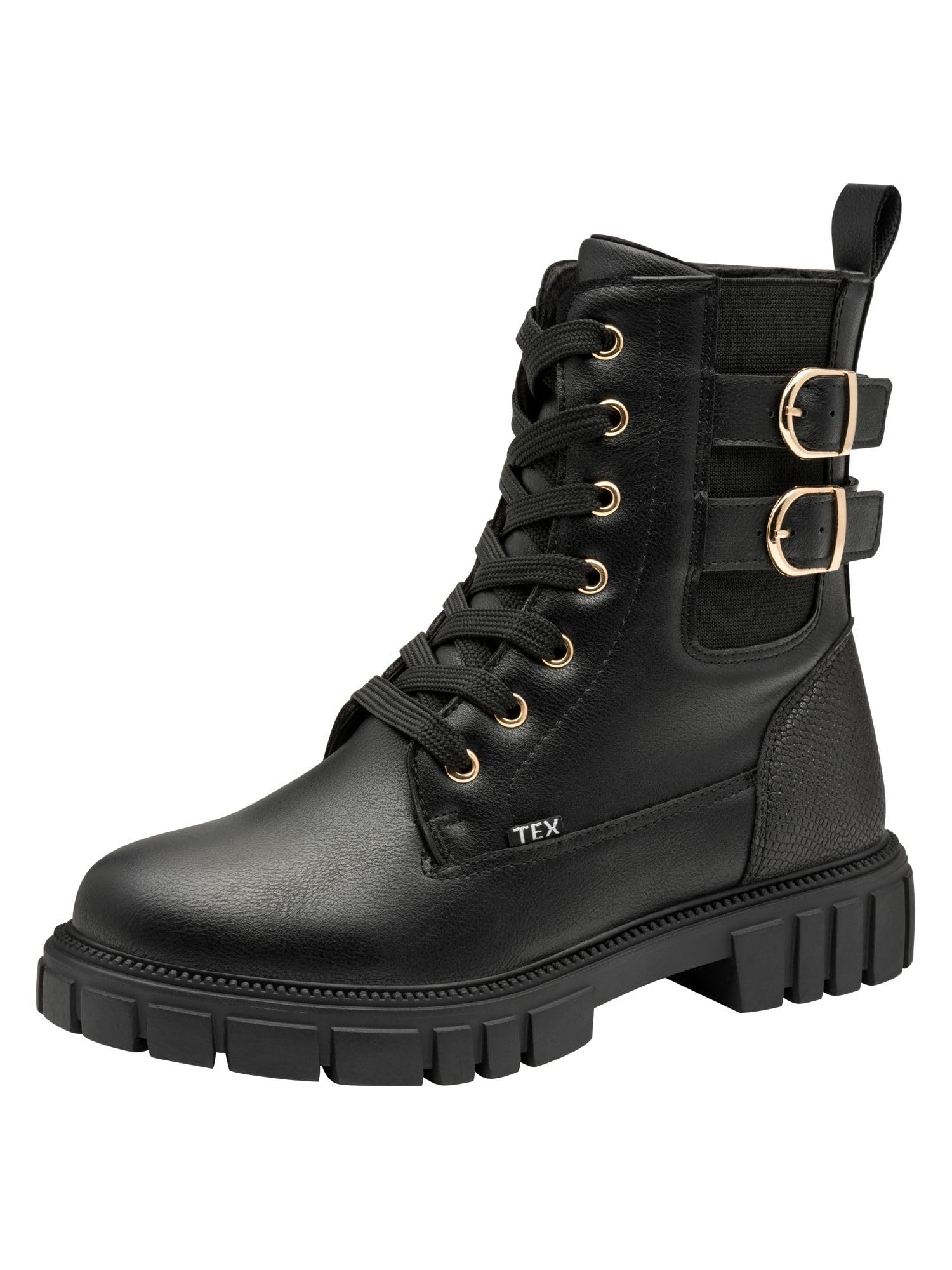 s.Oliver Mädchen-Stiefeletten Schnallen Wasserabweisend 32 EU