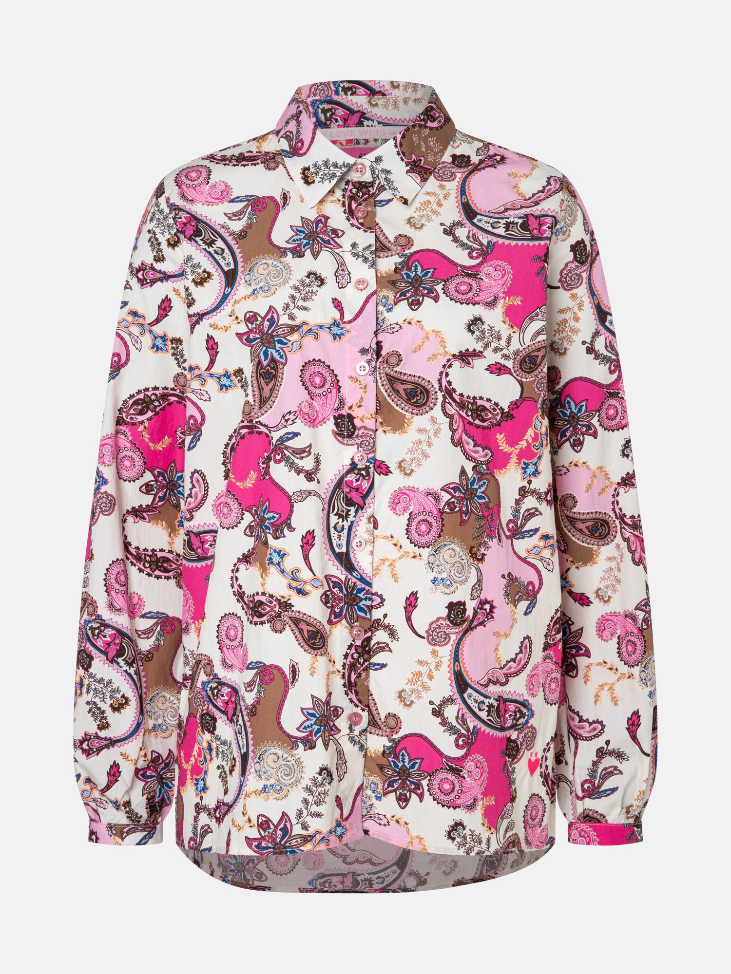 Lieblingsstück EmeeL Bluse Blooming Pink Baumwolle