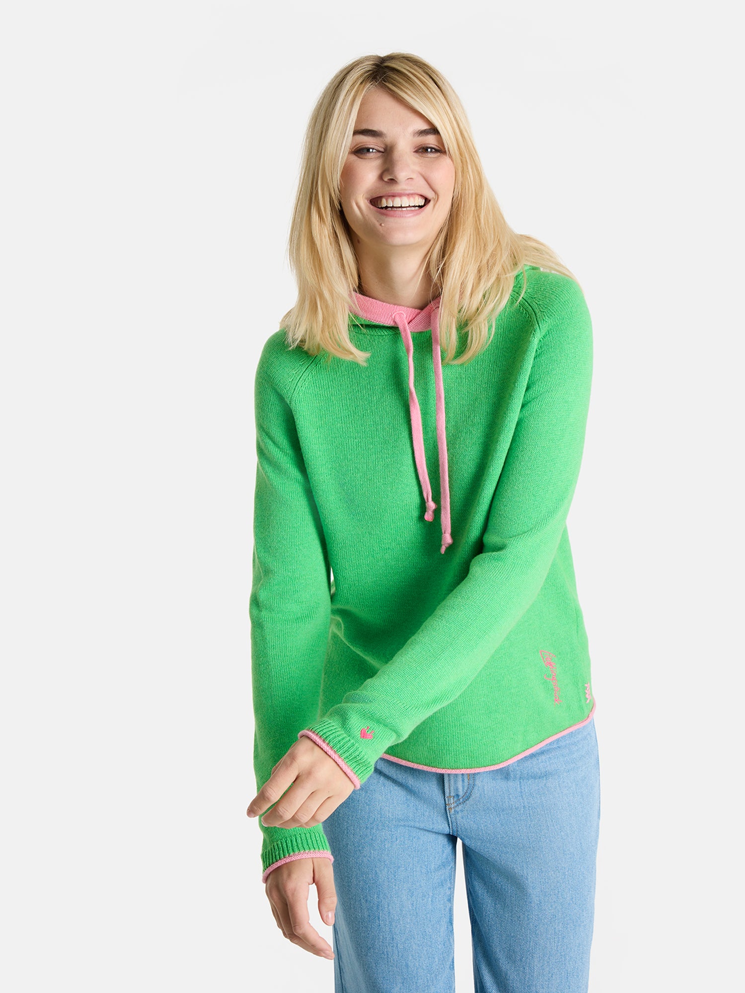 Lieblingsstück PinarL Hoodie Kaschmir beige Stick