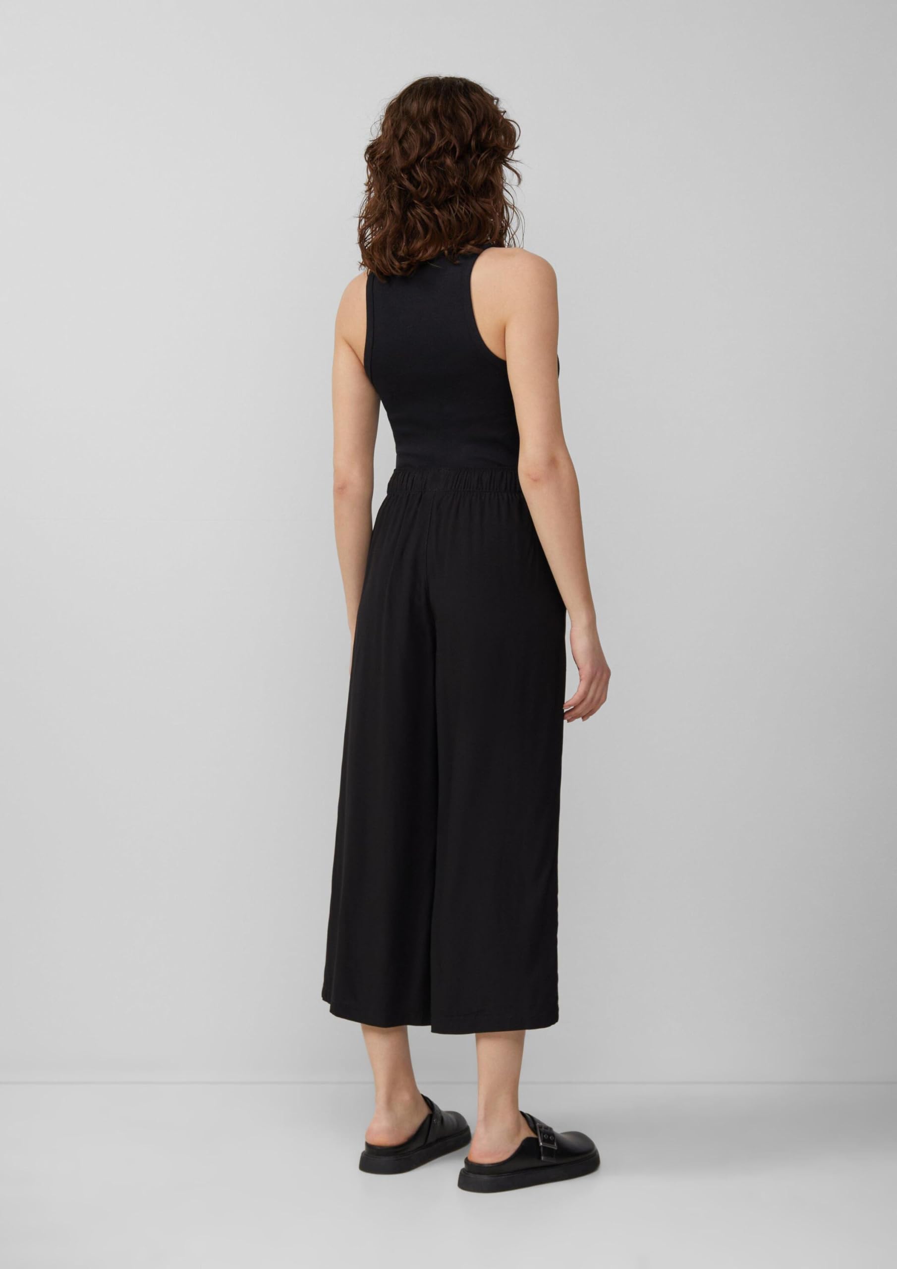 s.Oliver QS Culotte Hose Olivgrün 34 Viskose