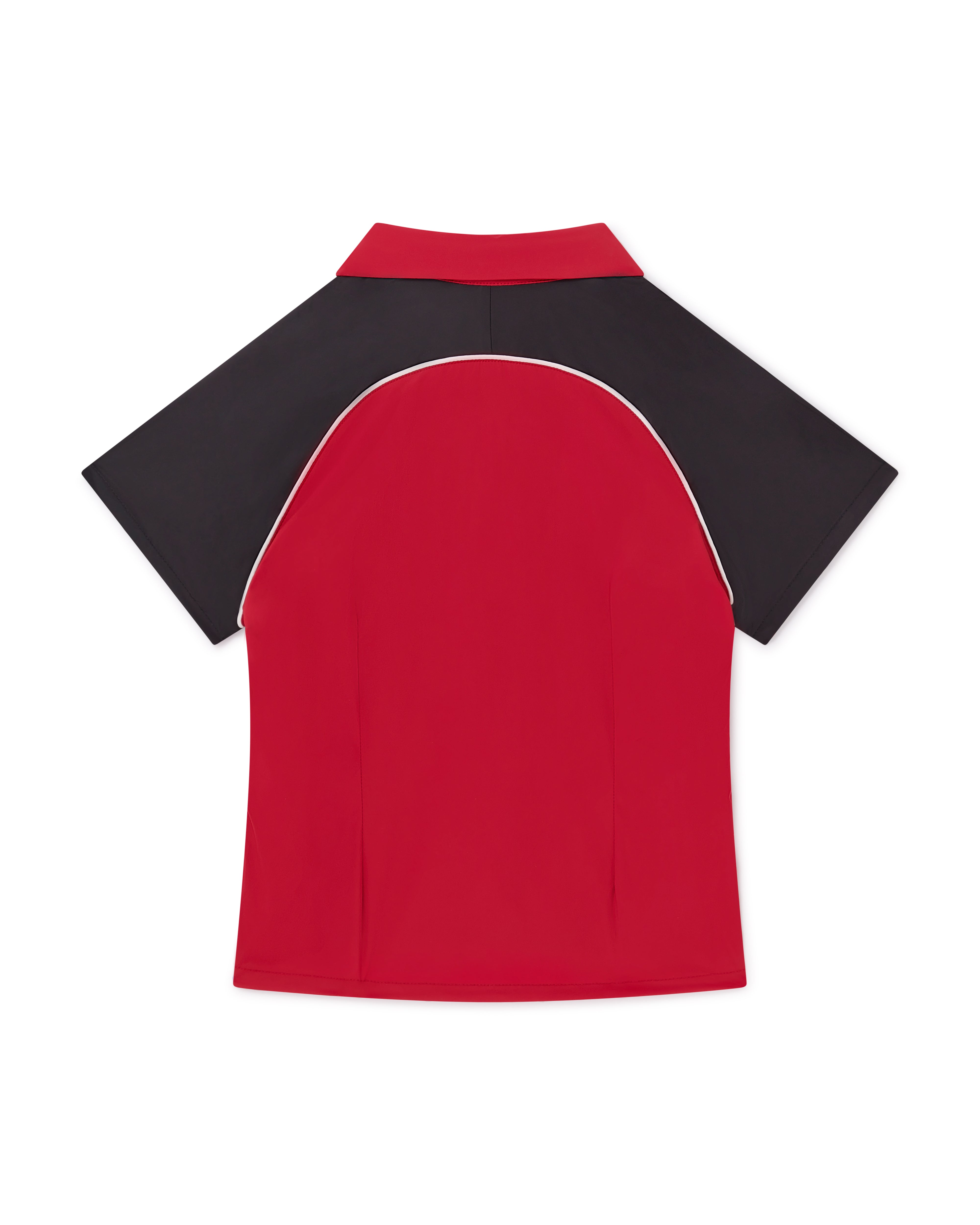 Mowalola Spit Crew Shirt Cropped Polo