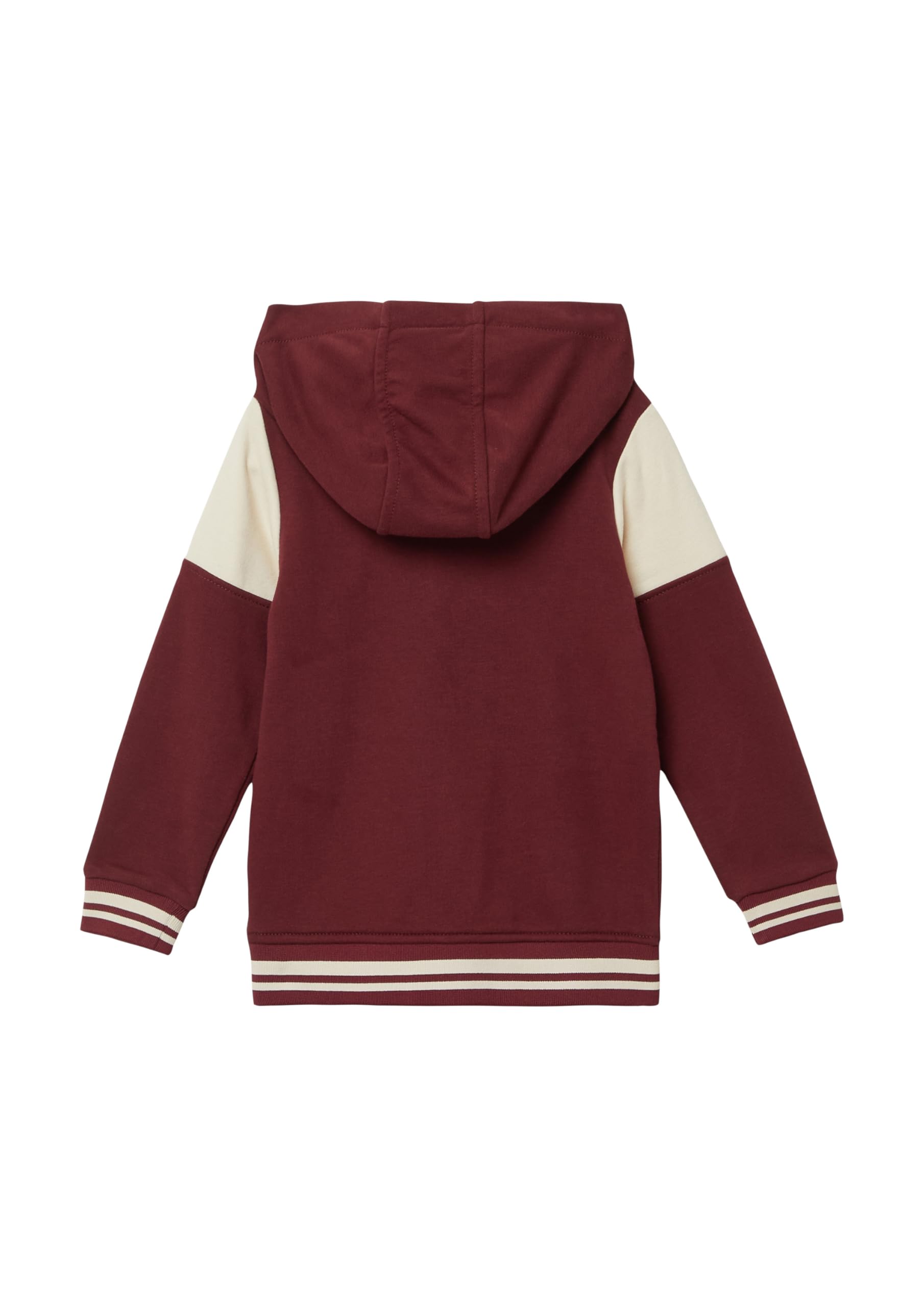 s.Oliver College-Jacke Applikation Kapuze Sweatjacke