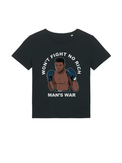 dna merch Won’t Fight No Rich Man’s War T-Shirt Muhammad Ali