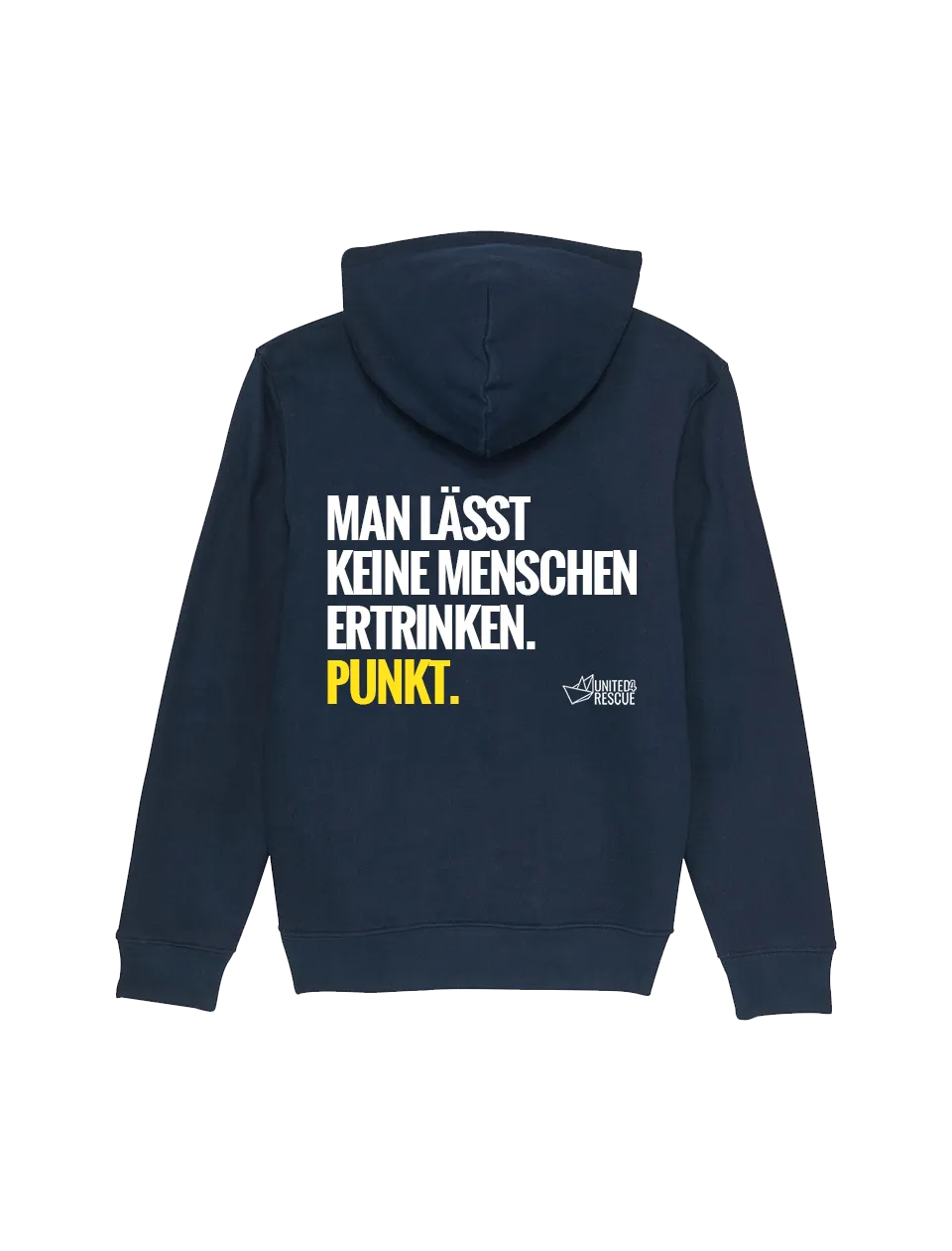 dna merch Hoodie MAN LÄSST KEINE MENSCHEN ERTRINKEN