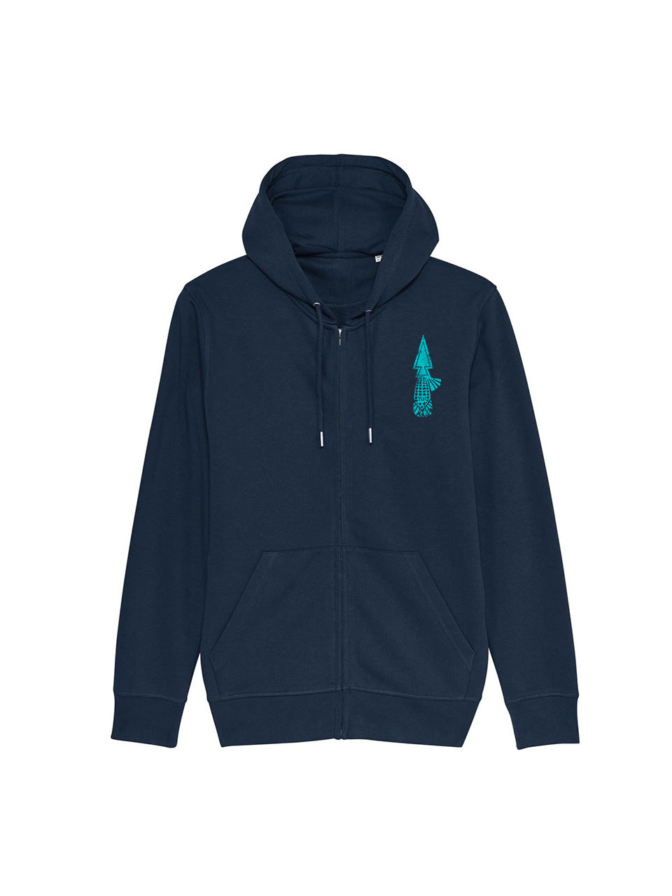 dna merch Maya-Widerstand 1517 Kapuzenjacke schwarz