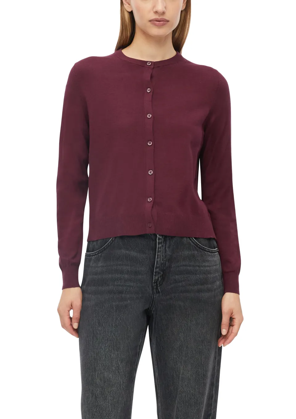 s.Oliver RED LABEL Strickjacke Bordeaux 34