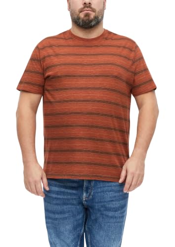 s.Oliver 2185901 T-Shirt gestreift Braun 3XL