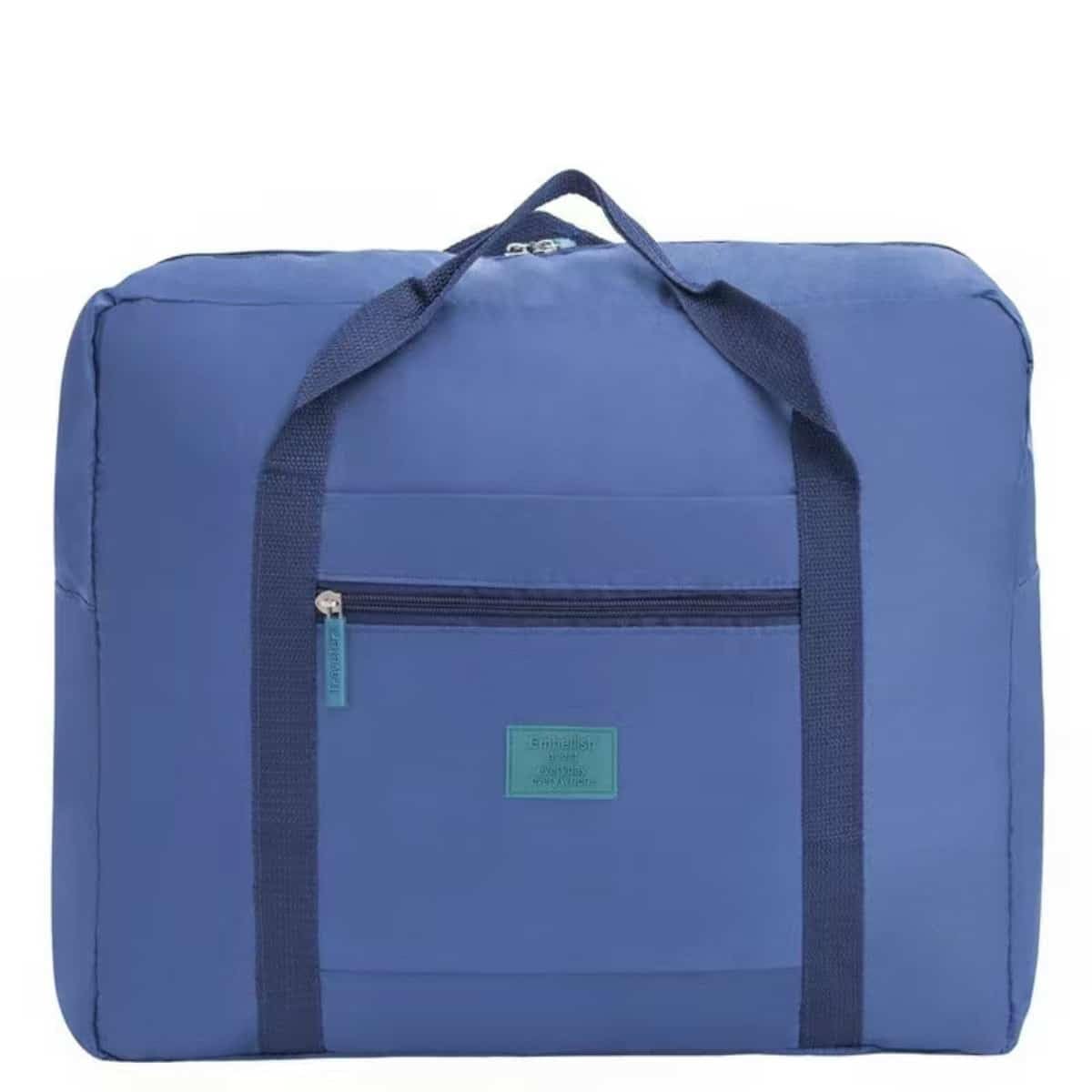 BEZLIT Handgepäck Reisetasche 24 L Schwarz faltbar