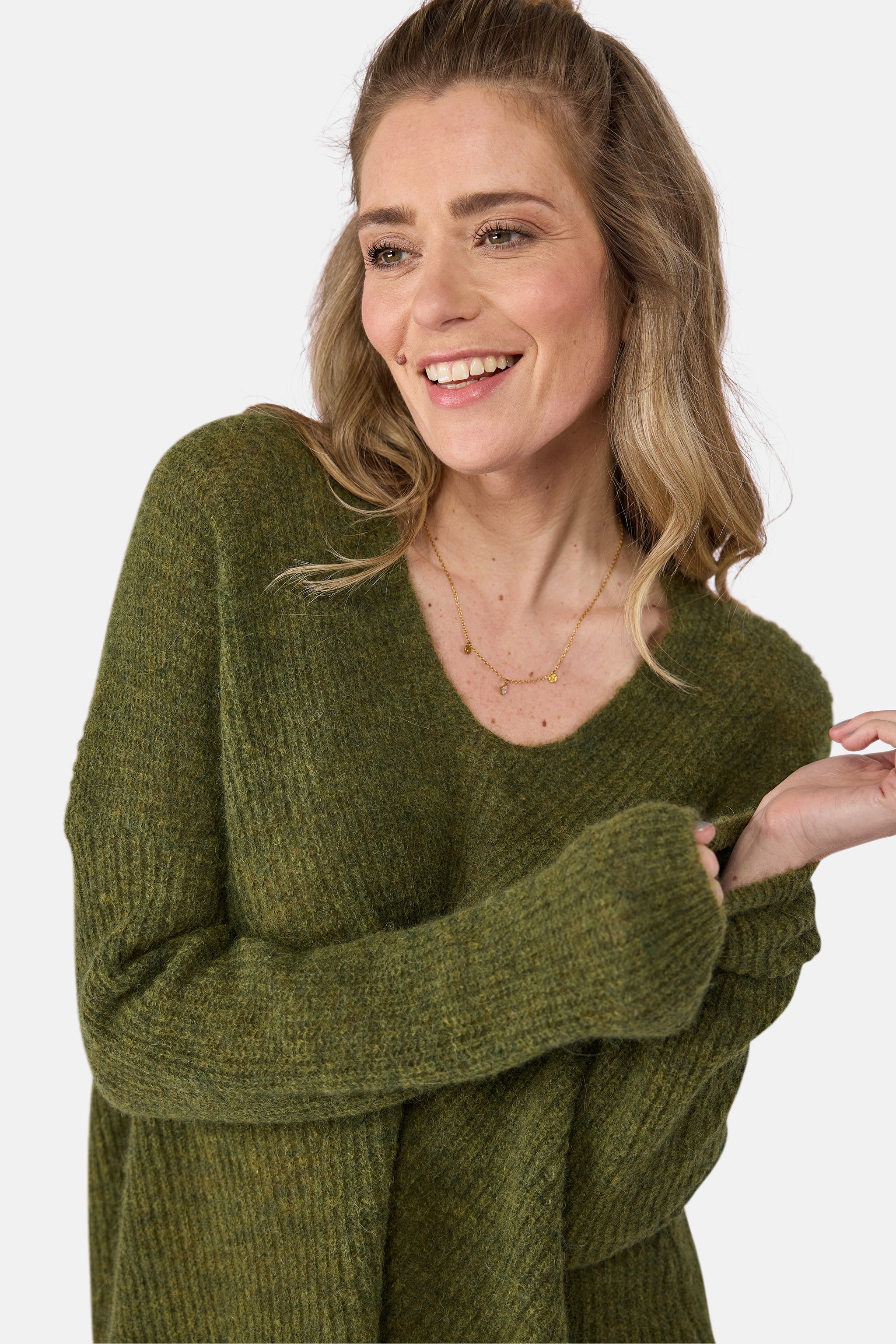 Lieblingsstück AlienaEP Pullover rose Alpaka