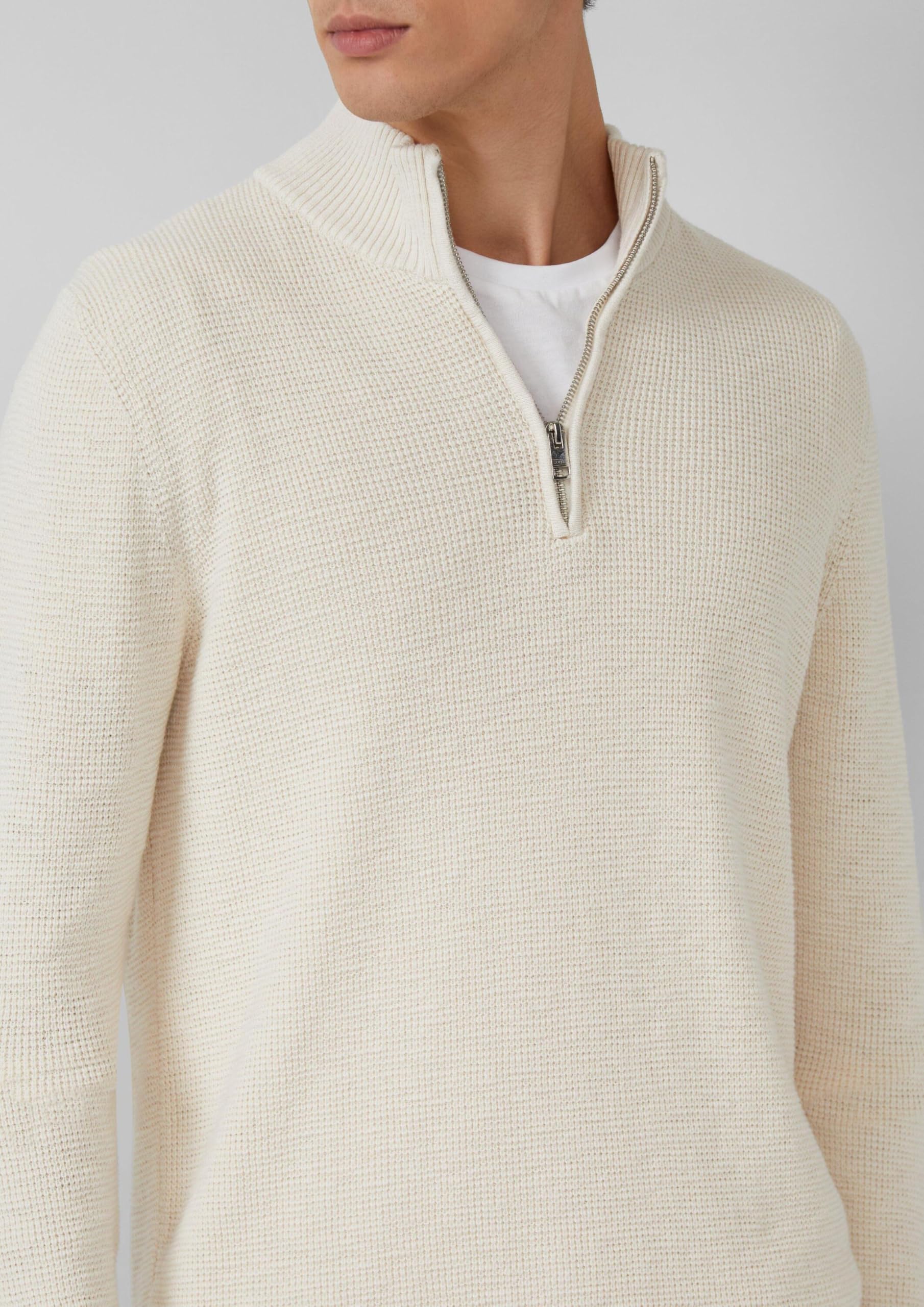 s.Oliver RED LABEL 2168815 Strickpullover Grey/Black