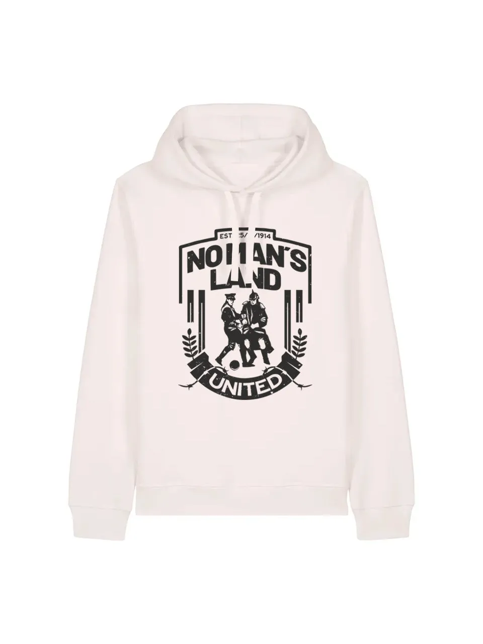 dna merch No Man’s Land United Hoodie Xmas Truce 1914 Baumwolle