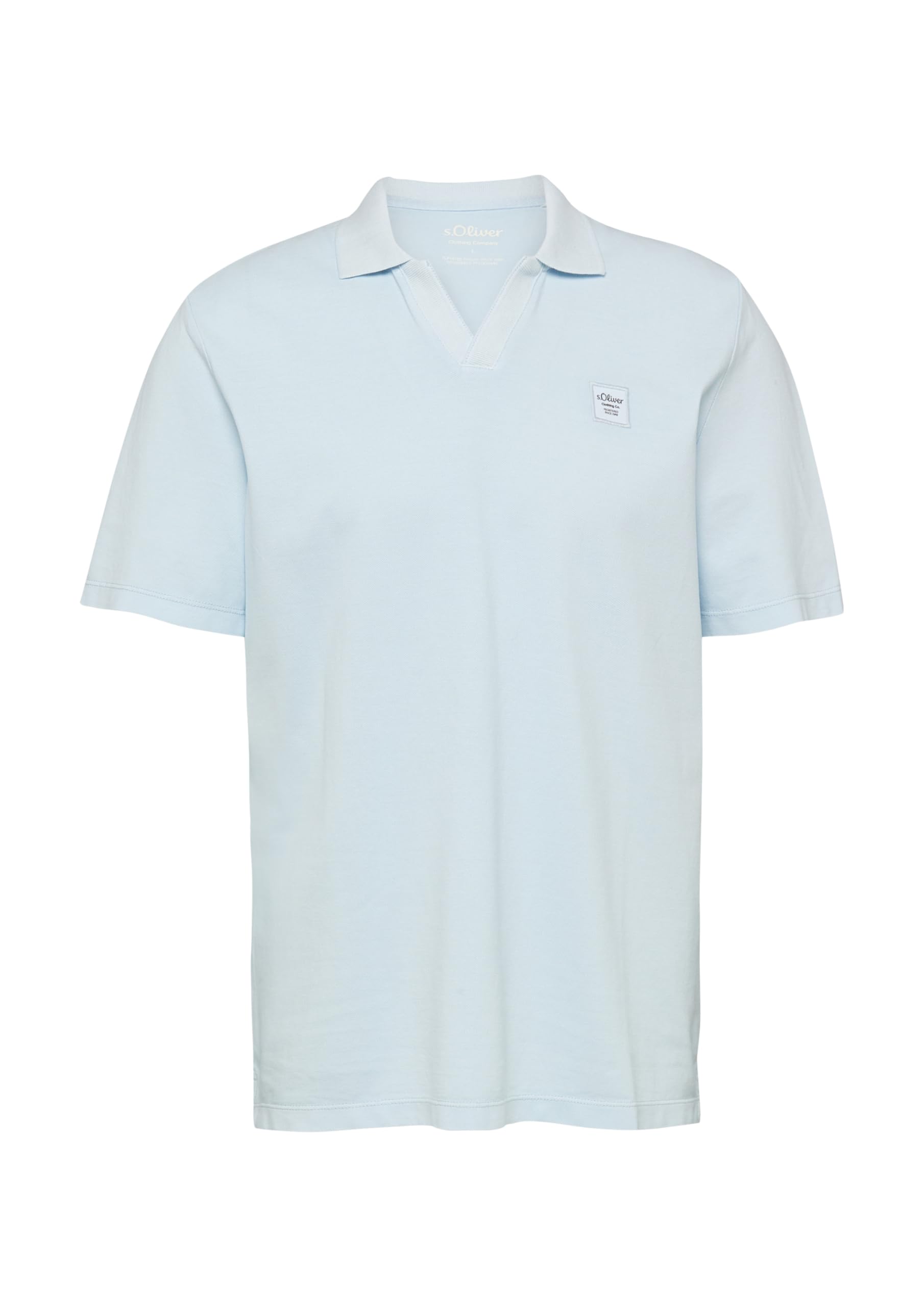 s.Oliver Junior Poloshirt Baumwoll-Piqué Garment Dye