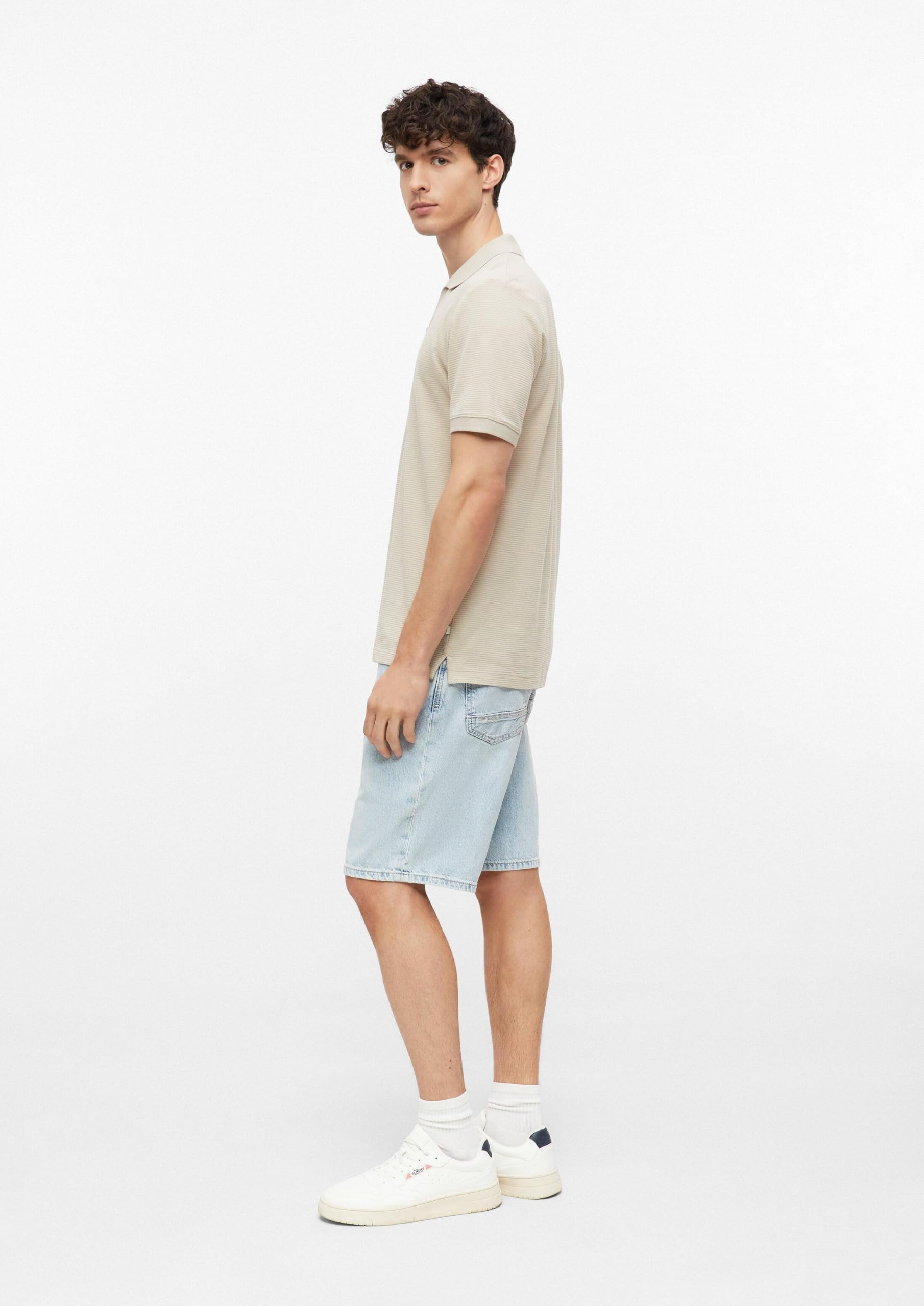 s.Oliver Junior Polo-Shirt Jacquard Kurzarm