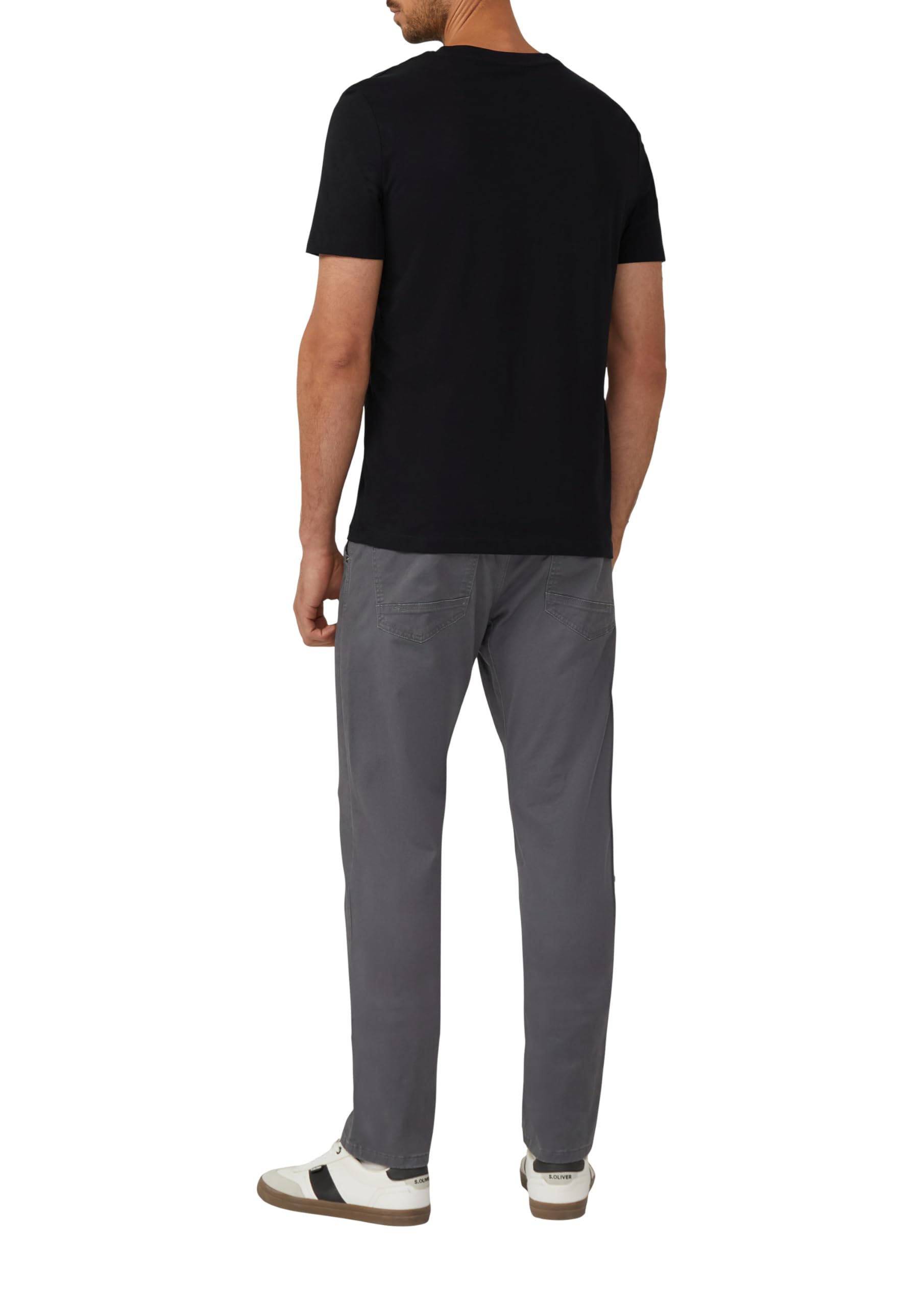 s.Oliver RED LABEL T-Shirt Baumwoll-Jersey 5er-Pack schwarz XL?