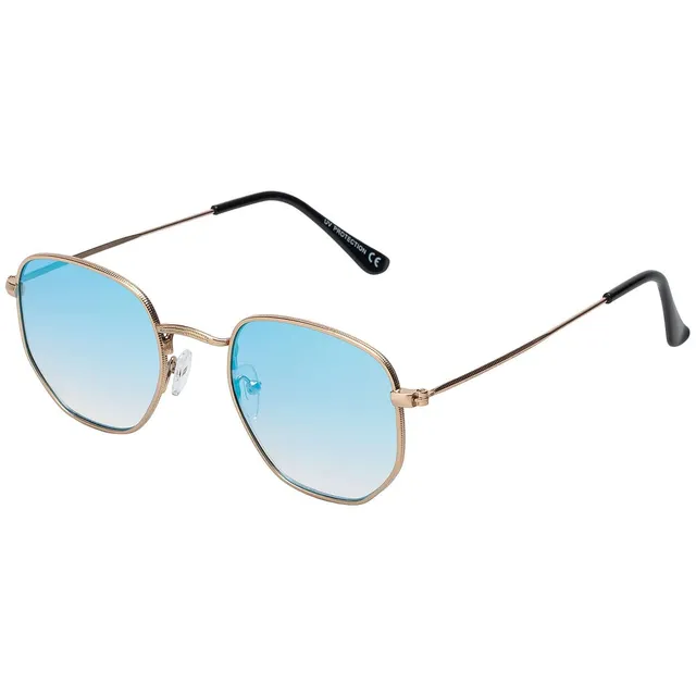 BEZLIT 30561 Piloten Sonnenbrille Hellblau Metall