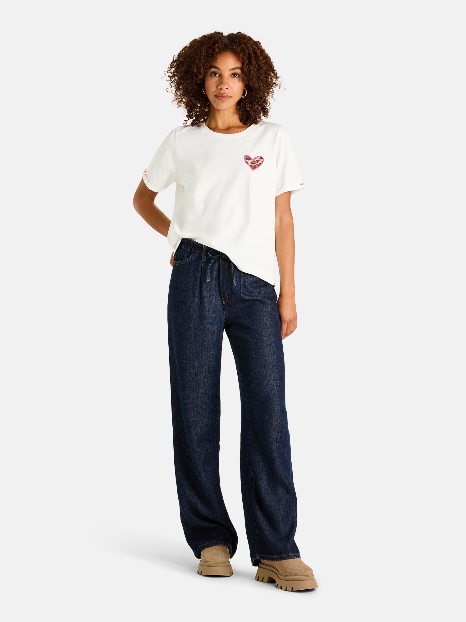 Lieblingsstück ZetaL T-Shirt offwhite aus Baumwolle