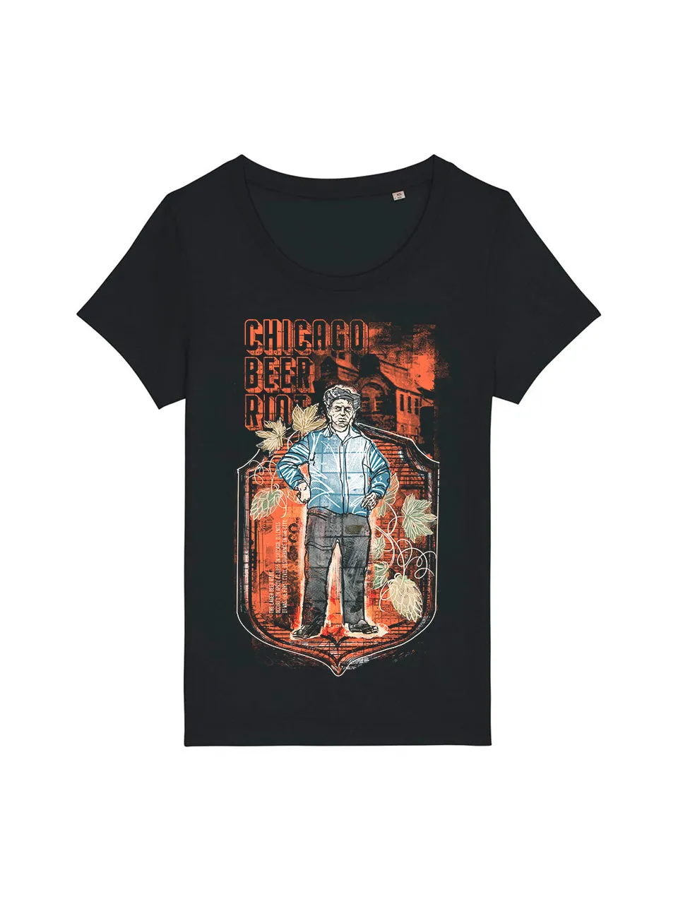 dna merch Chicago Lager Beer Riot T-Shirt Damen