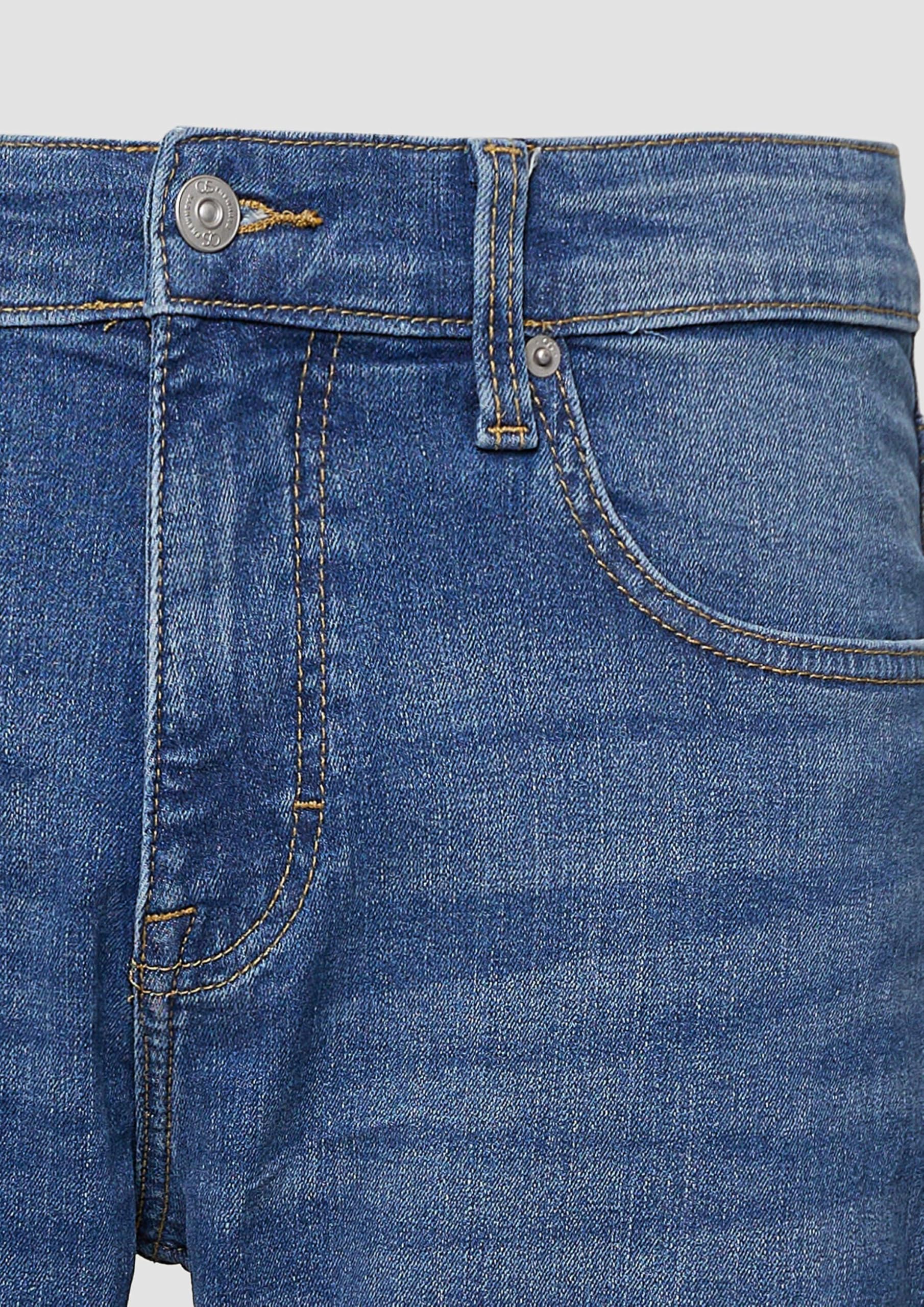 s.Oliver QS Jeans Bermuda Shorts Denim BlauMid