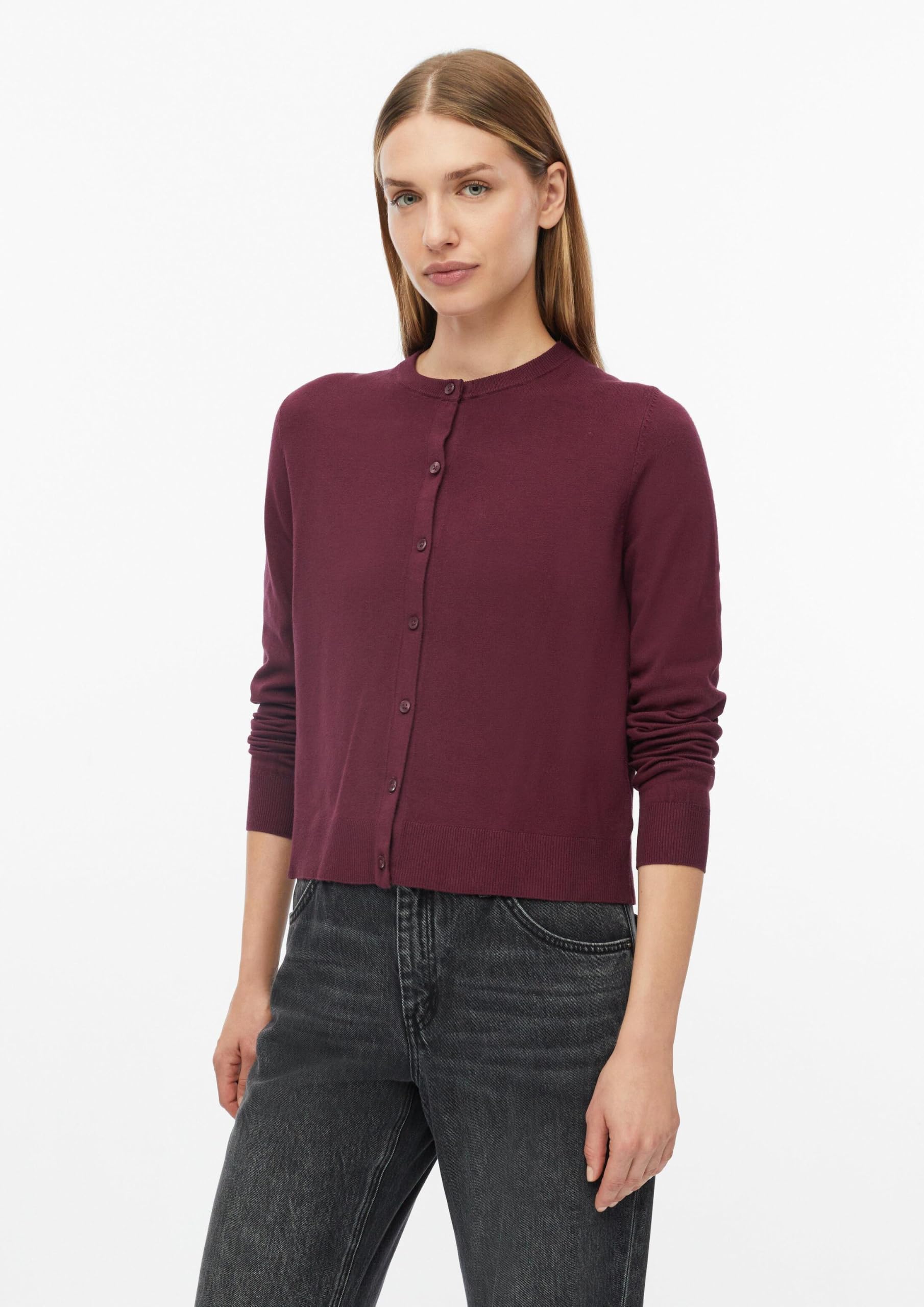 s.Oliver RED LABEL Strickjacke Bordeaux 34