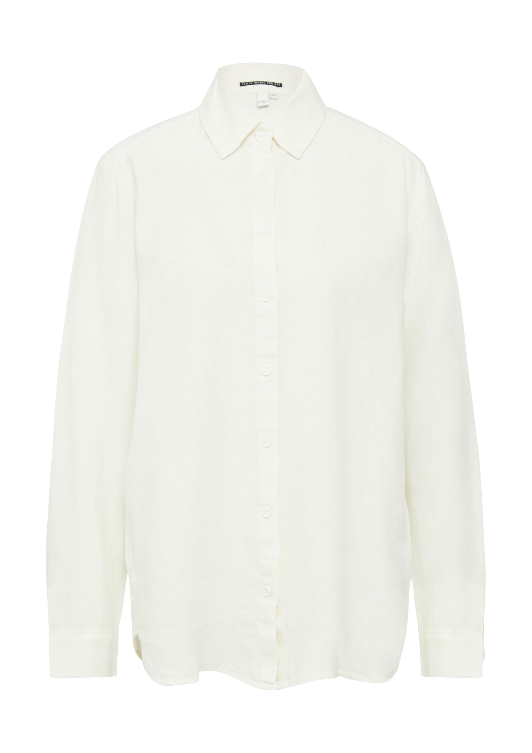 s.Oliver QS Bluse Langarm Leinen Damenbluse