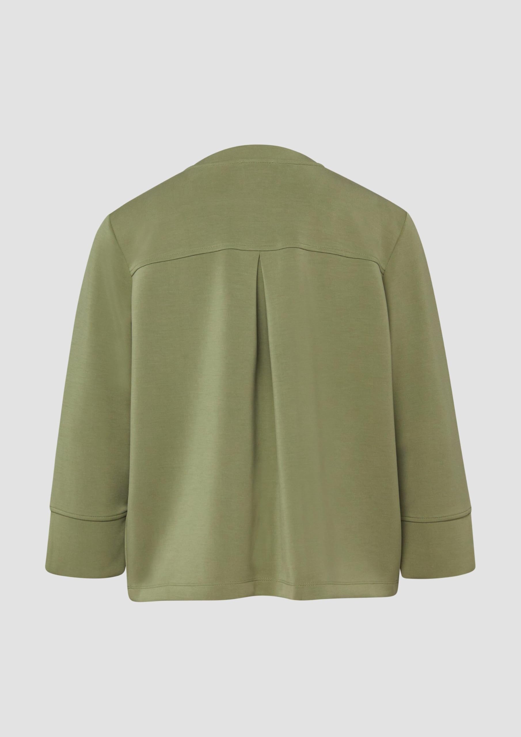 s.Oliver Junior Scuba-Jacke Relaxed Fit olivgrün 3/4-Arm