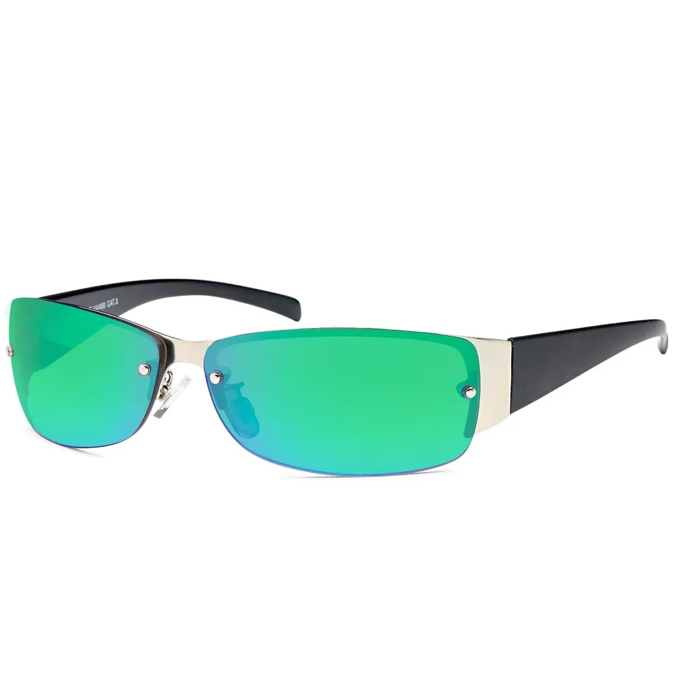 BEZLIT A0475 Flieger Sonnenbrille Grün Bikerbrille